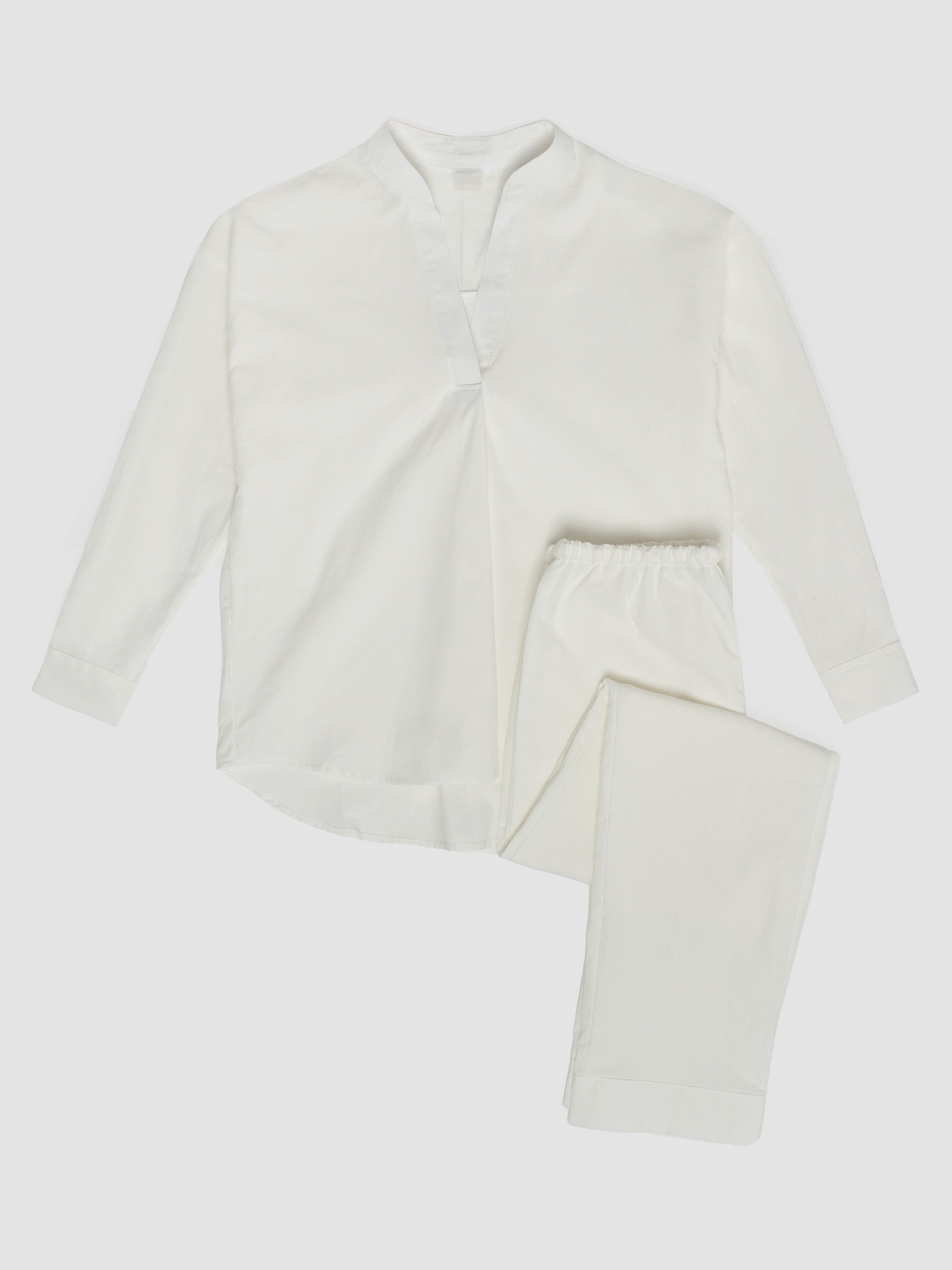 Піжама жіноча з вареної бавовни Creme