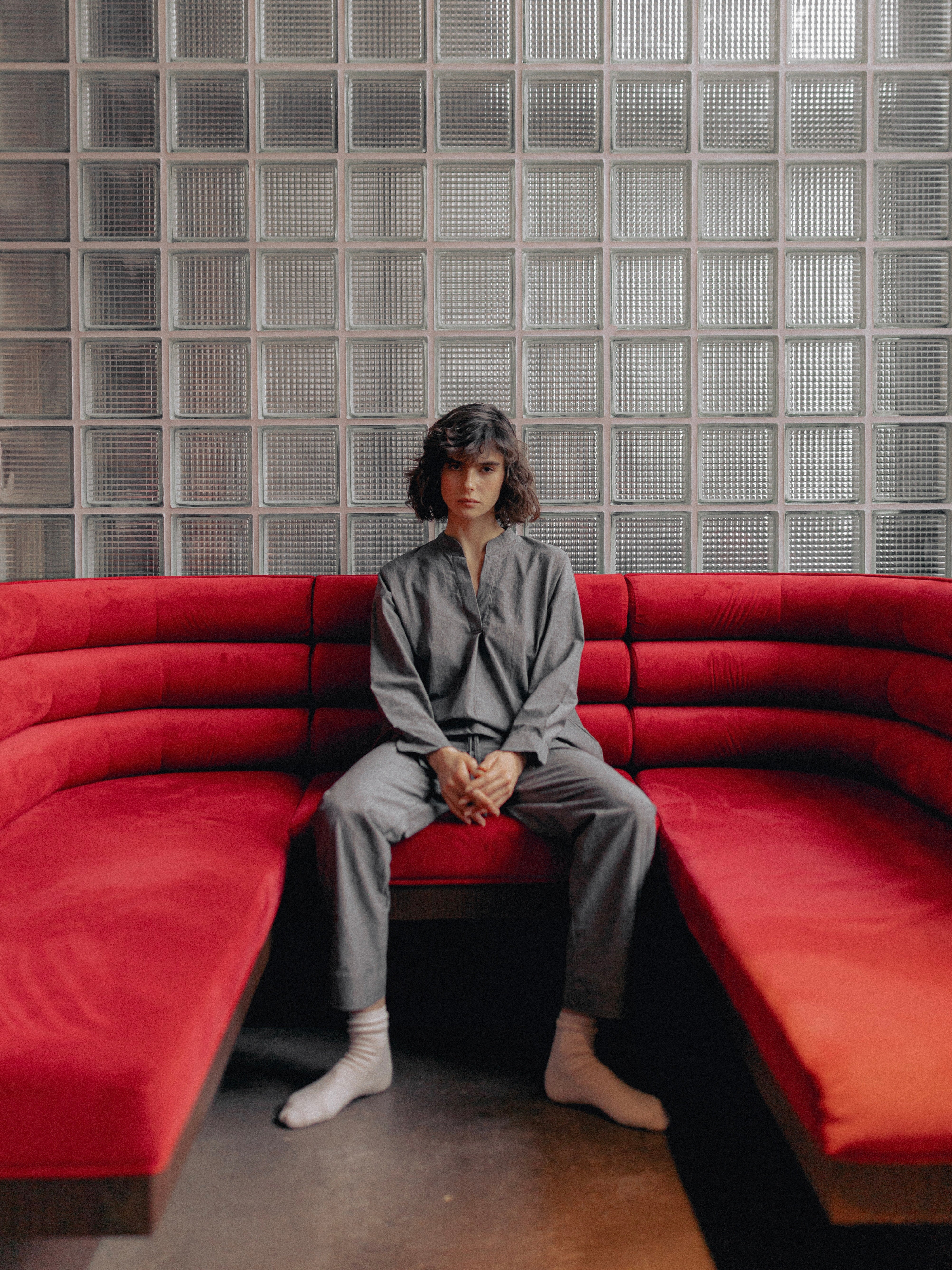 Піжама жіноча з вареної бавовни Silver