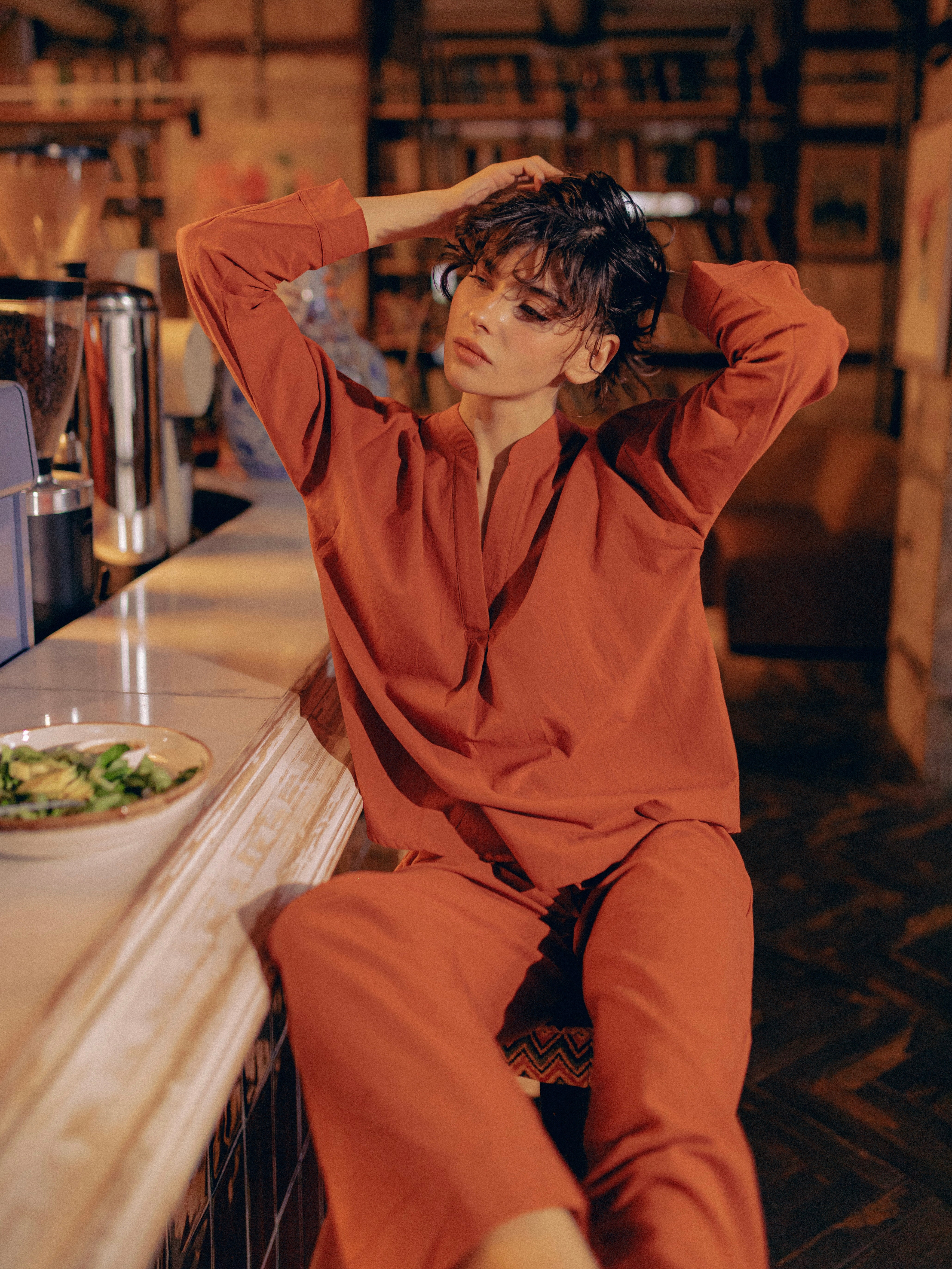 Піжама жіноча з вареної бавовни Terra