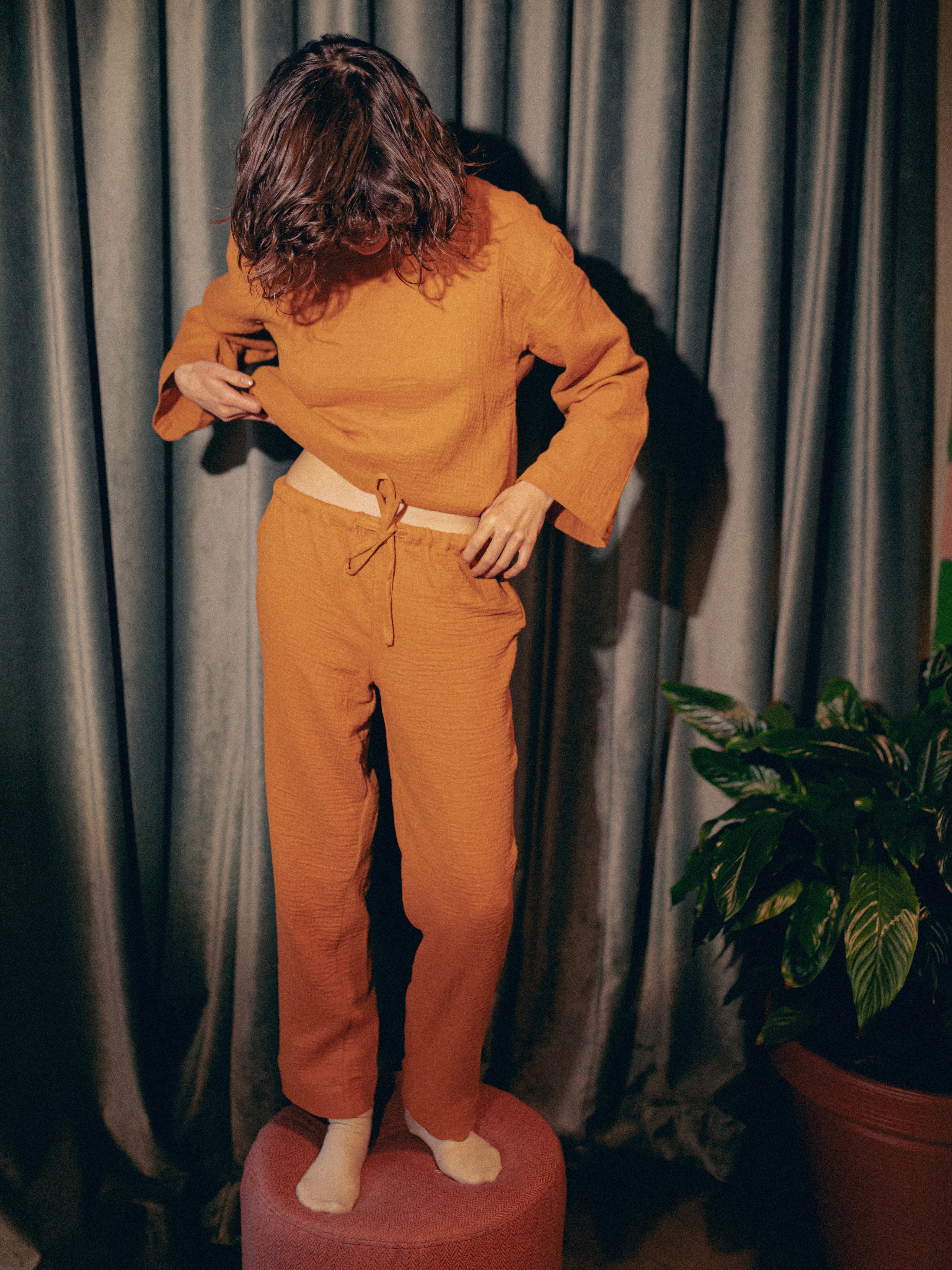 Піжама жіноча з мусліну Leglo Spice