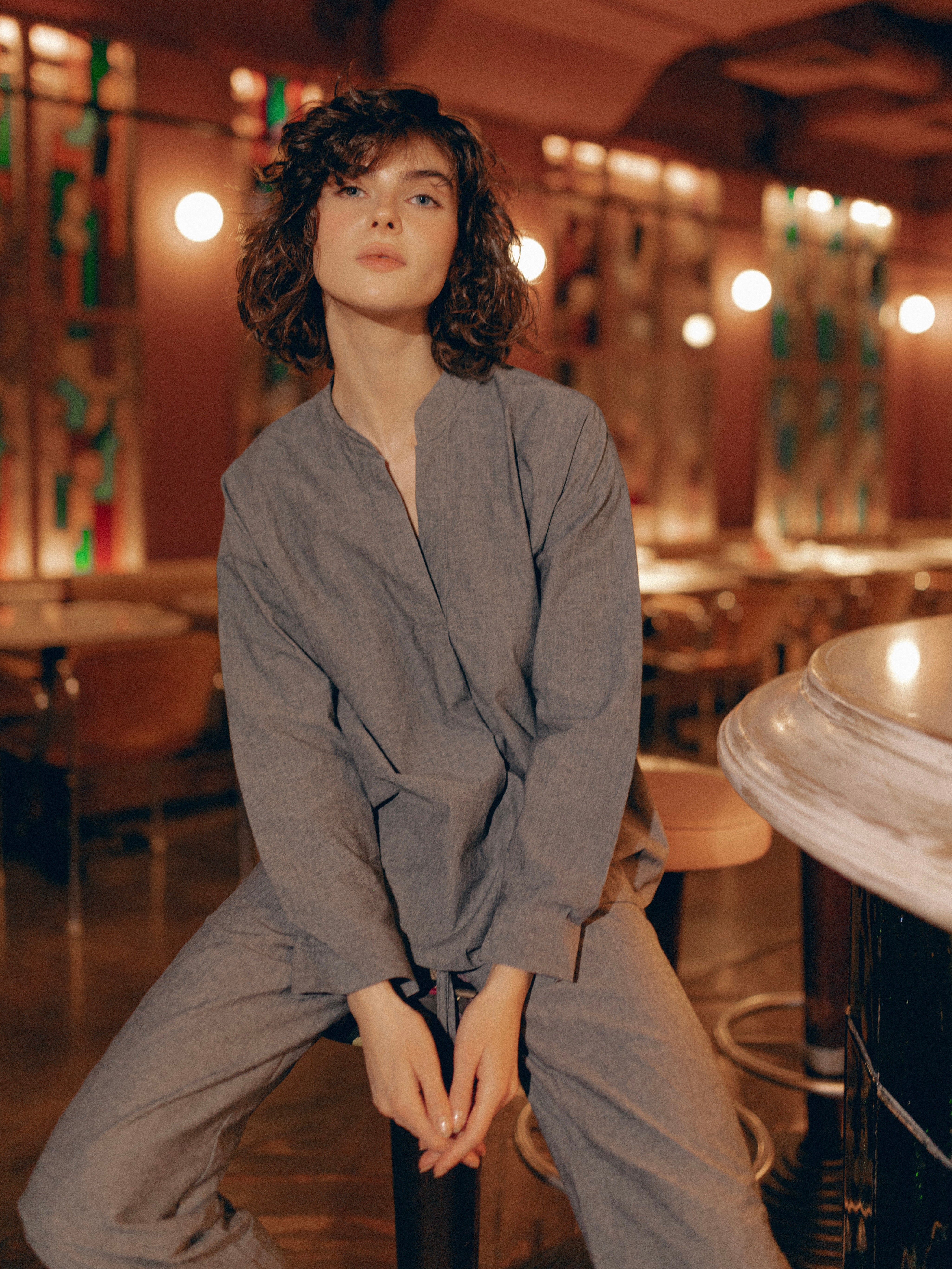 Піжама жіноча з вареної бавовни Silver