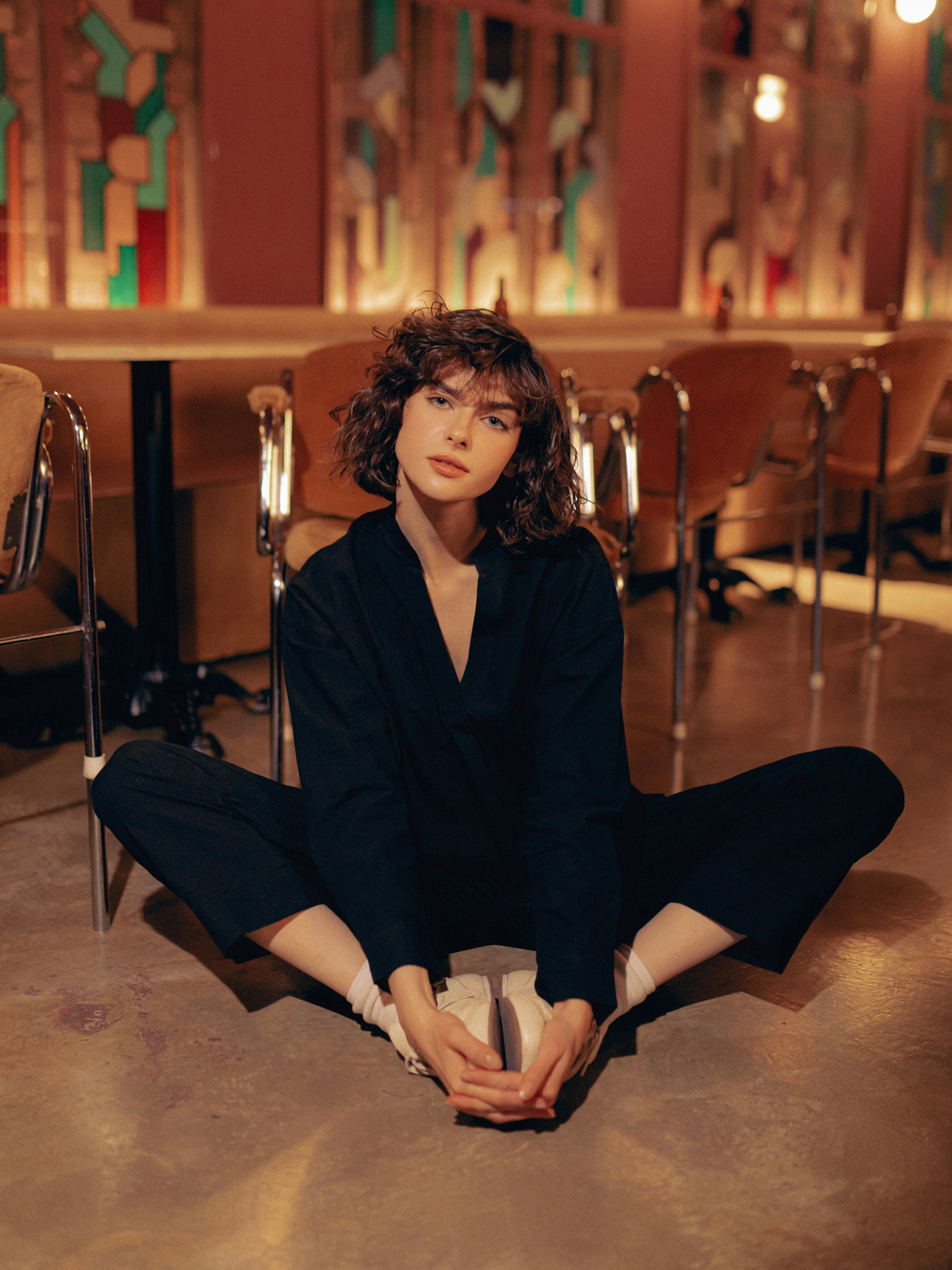 Піжама жіноча з вареної бавовни Black