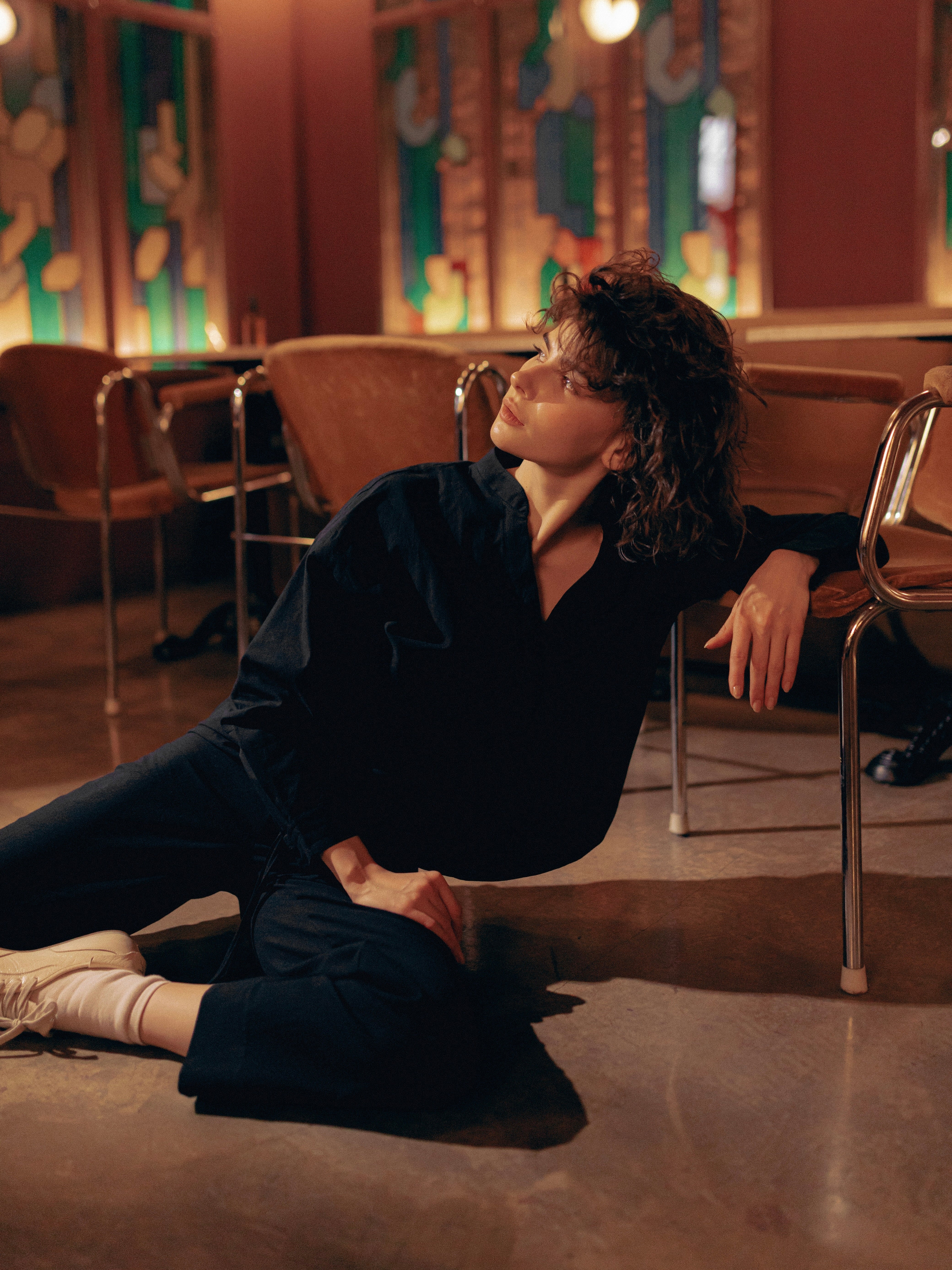 Піжама жіноча з вареної бавовни Black