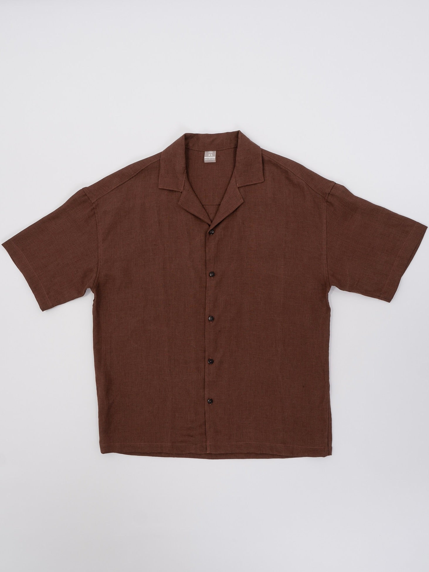 Чоловіча сорочка з вареного льону Leglo Wine