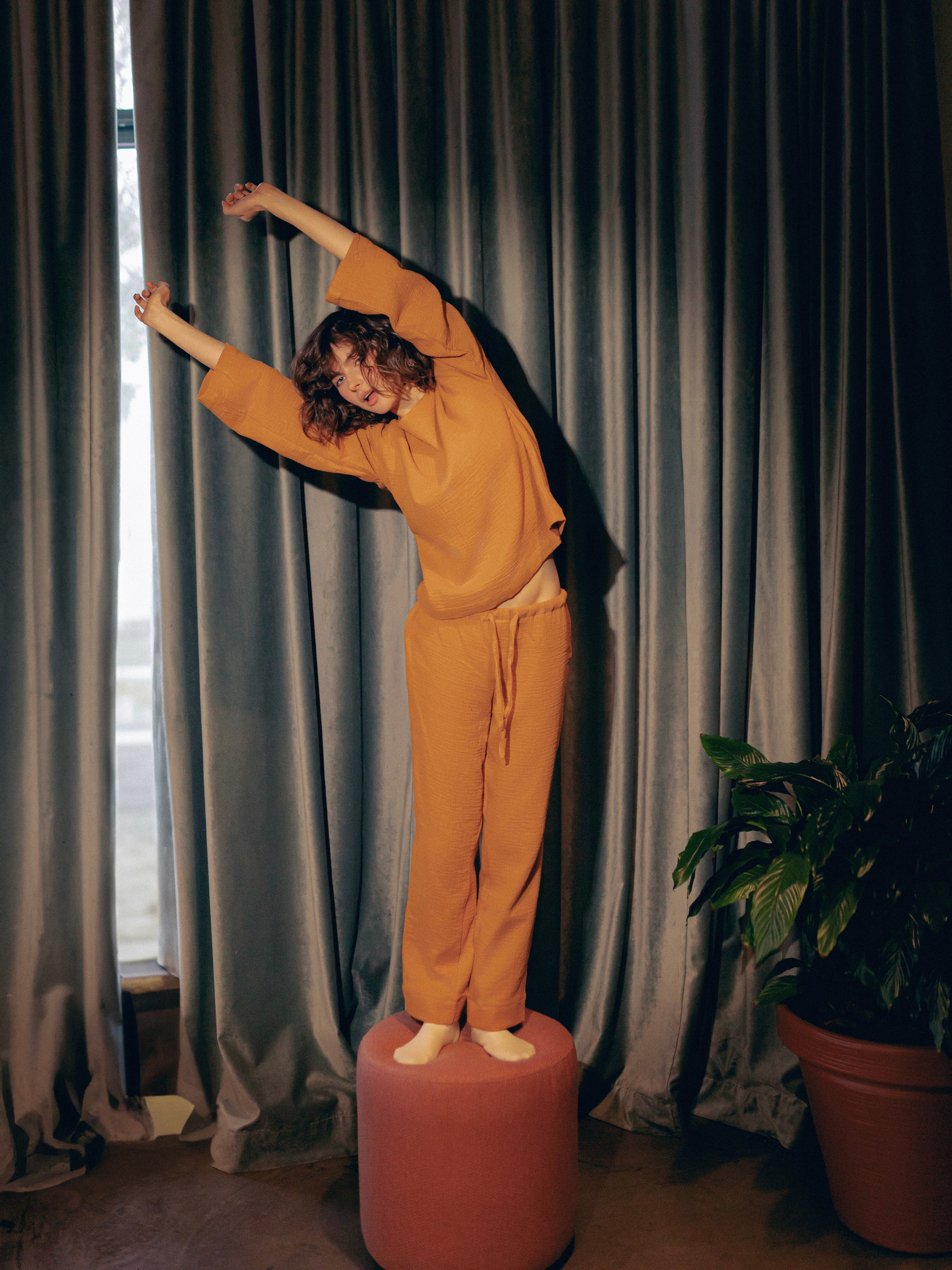 Піжама жіноча з мусліну Leglo Spice