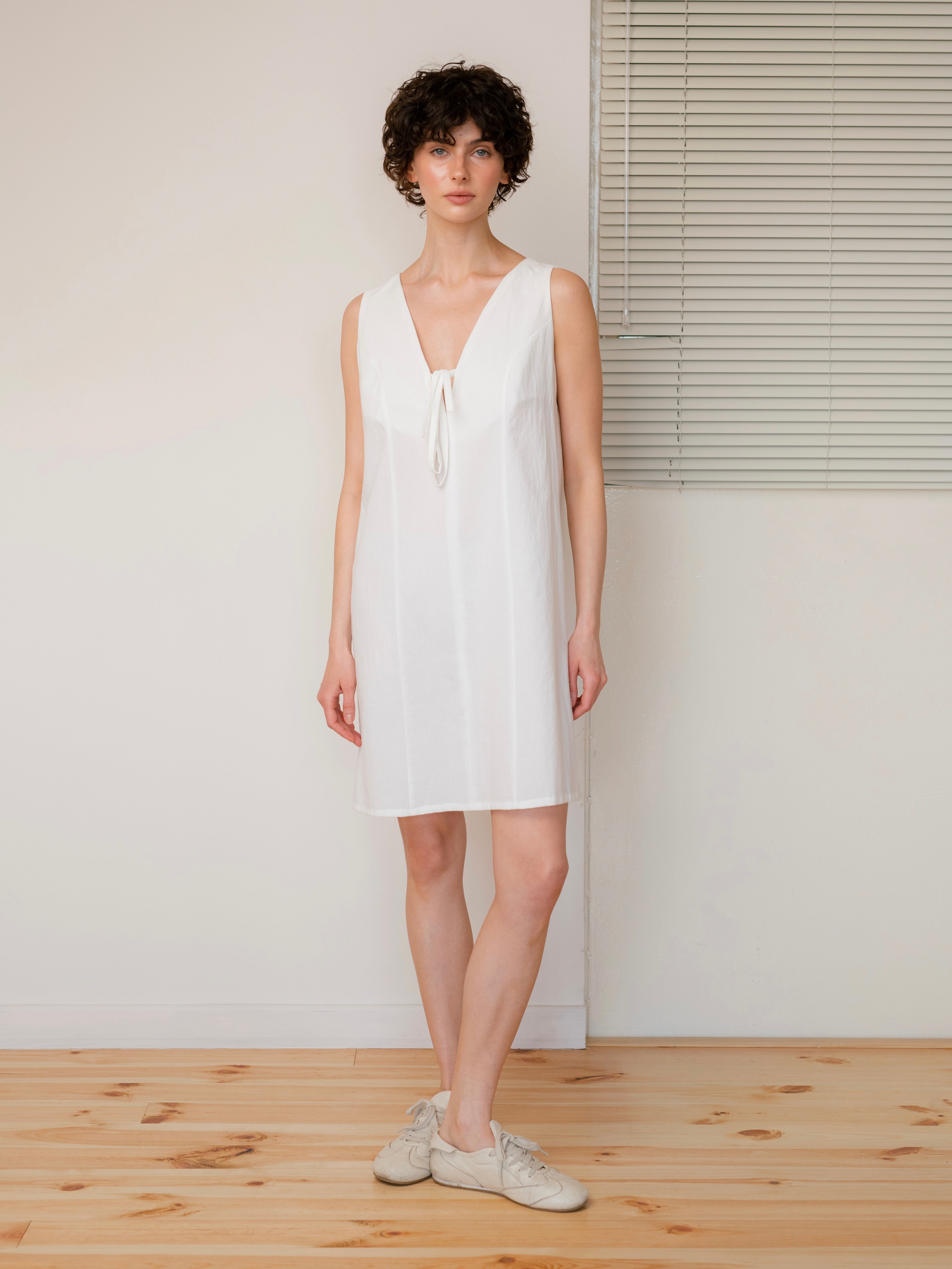 Сукня з вареної бавовни Leglo Creme