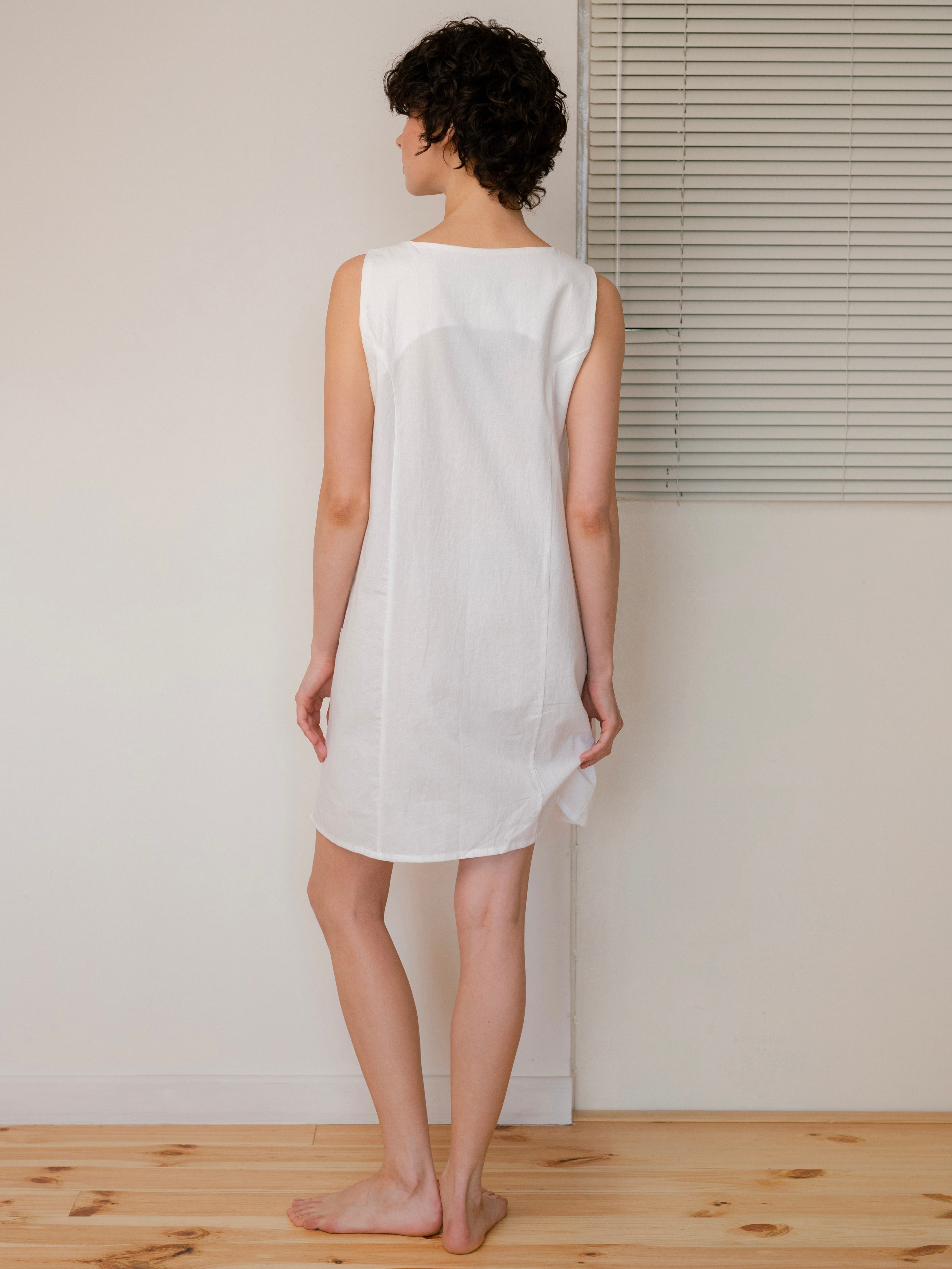 Сукня з вареної бавовни Leglo Creme