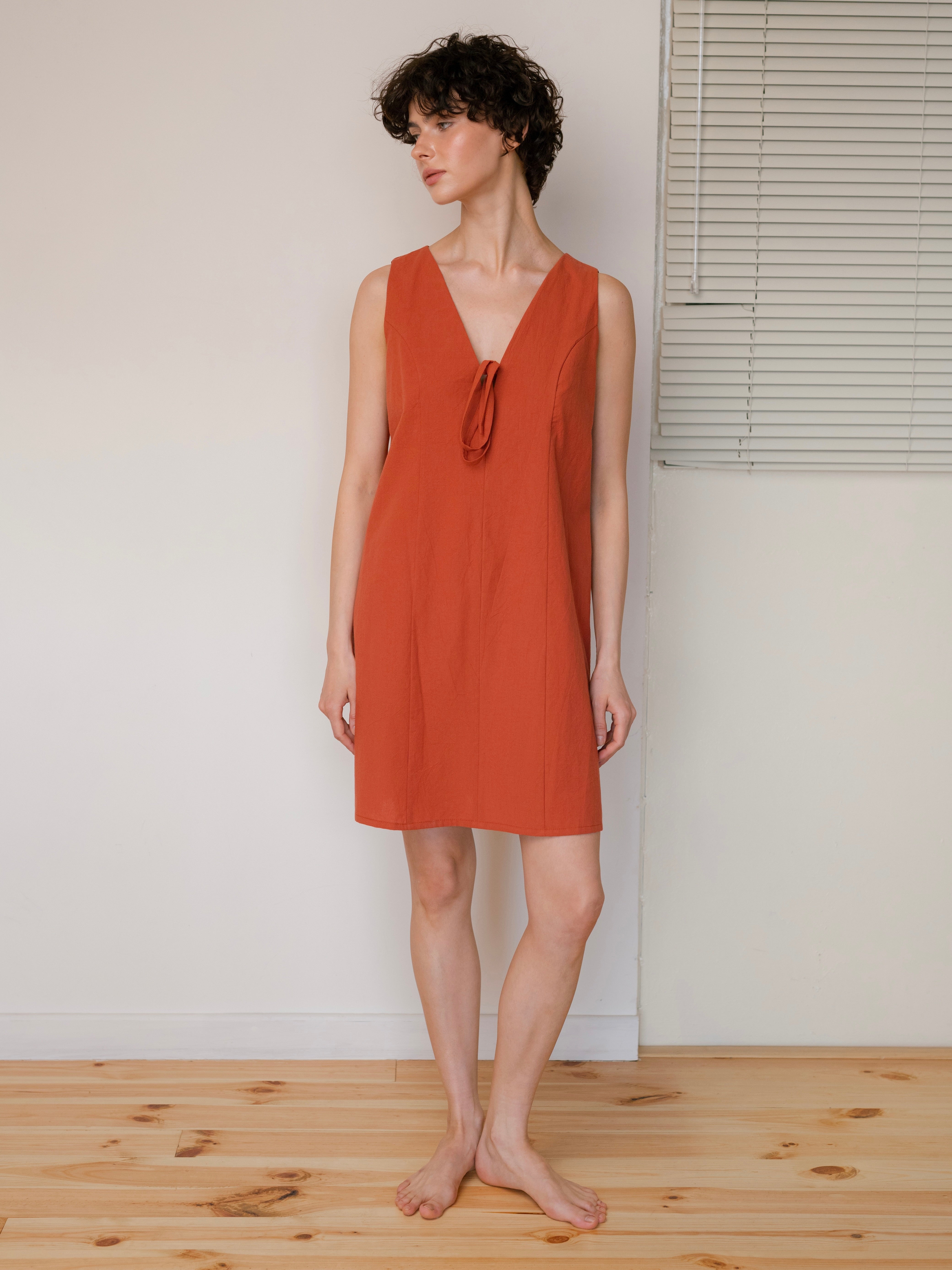 Сукня з вареної бавовни Leglo Terra