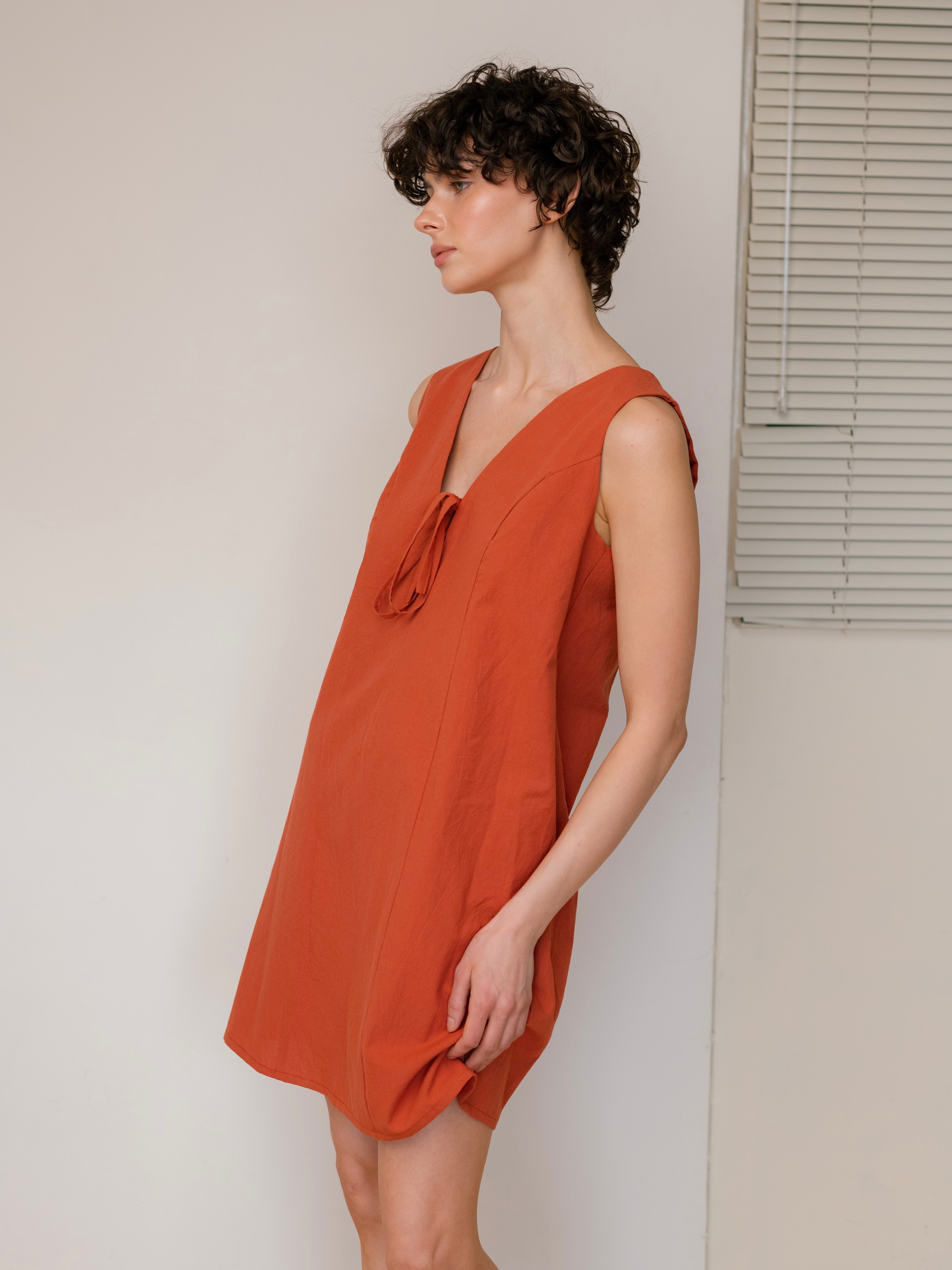 Сукня з вареної бавовни Leglo Terra