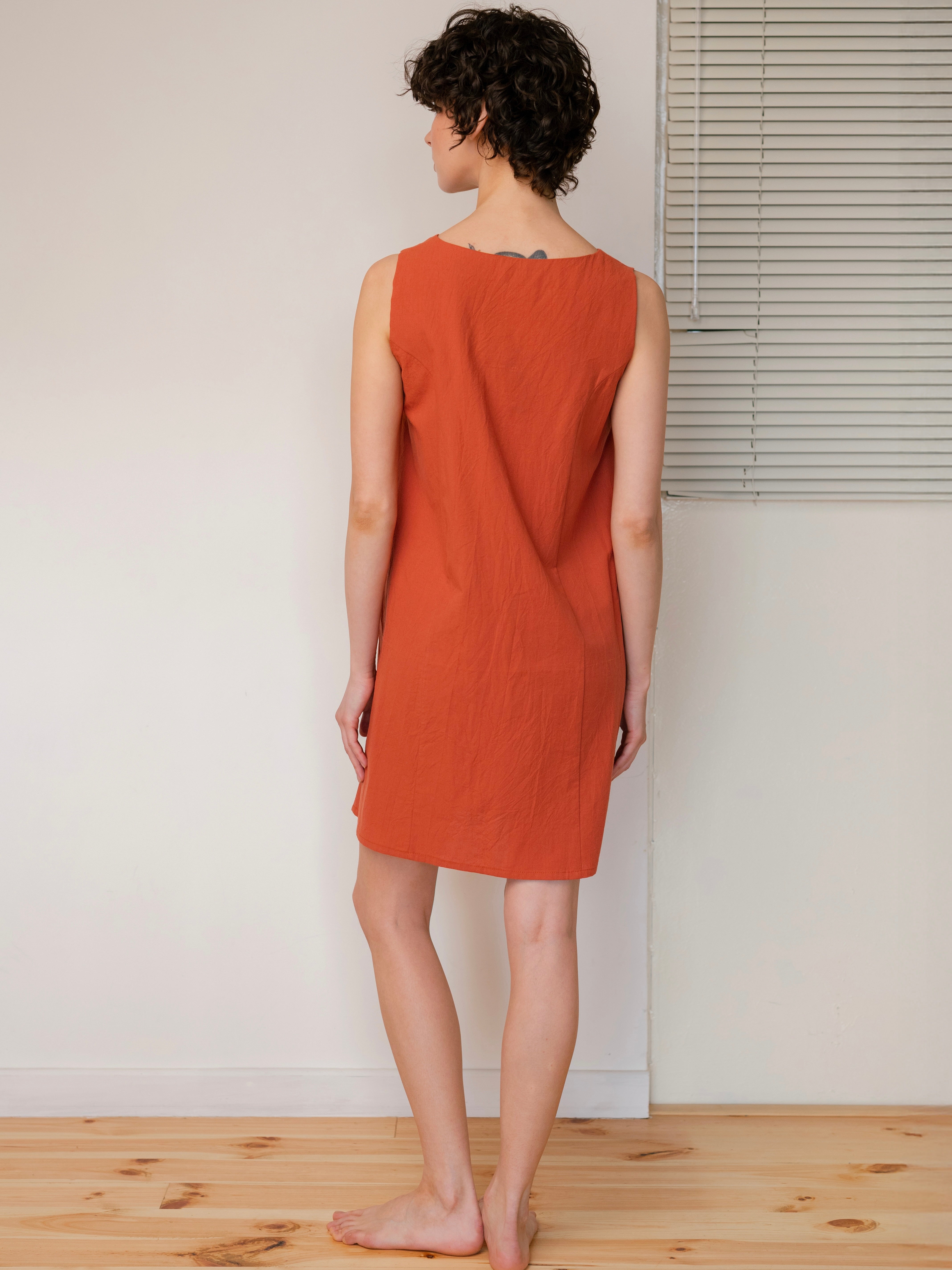 Сукня з вареної бавовни Leglo Terra