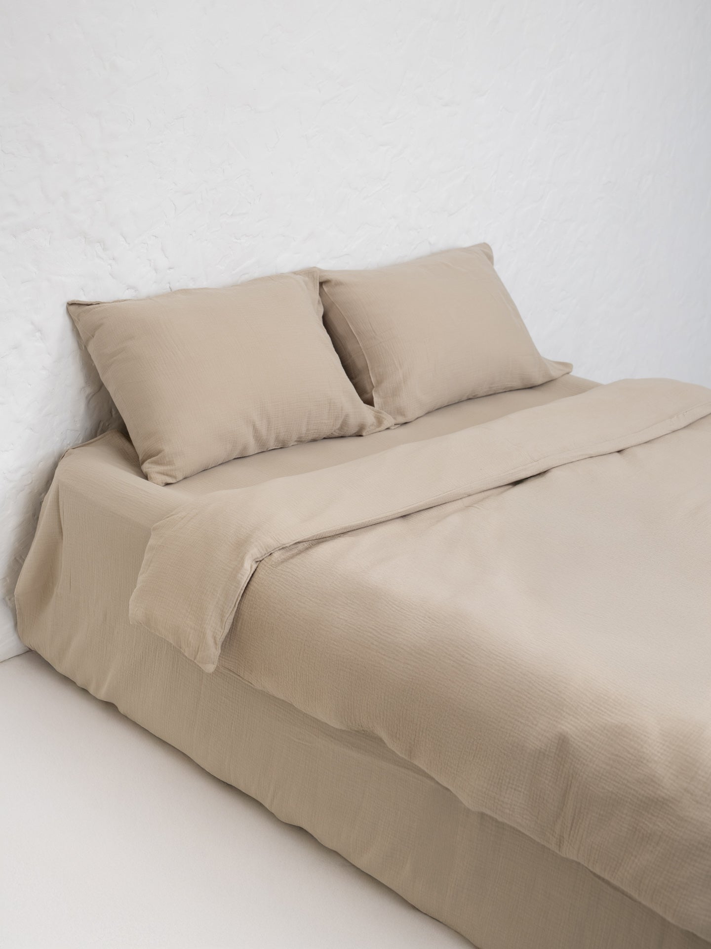 Комплект білизни з мусліну Leglo Greige