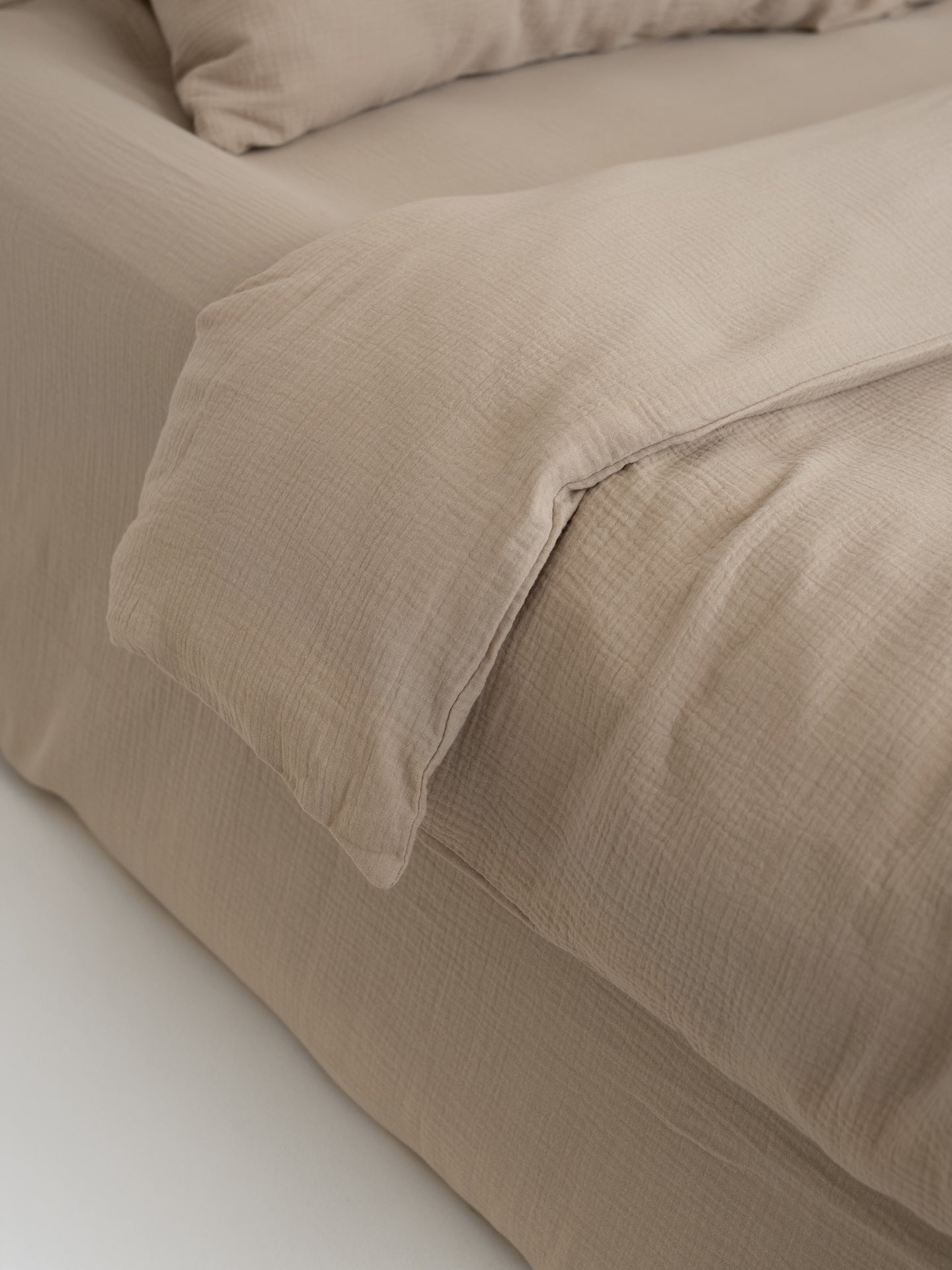 Комплект білизни з мусліну Leglo Greige