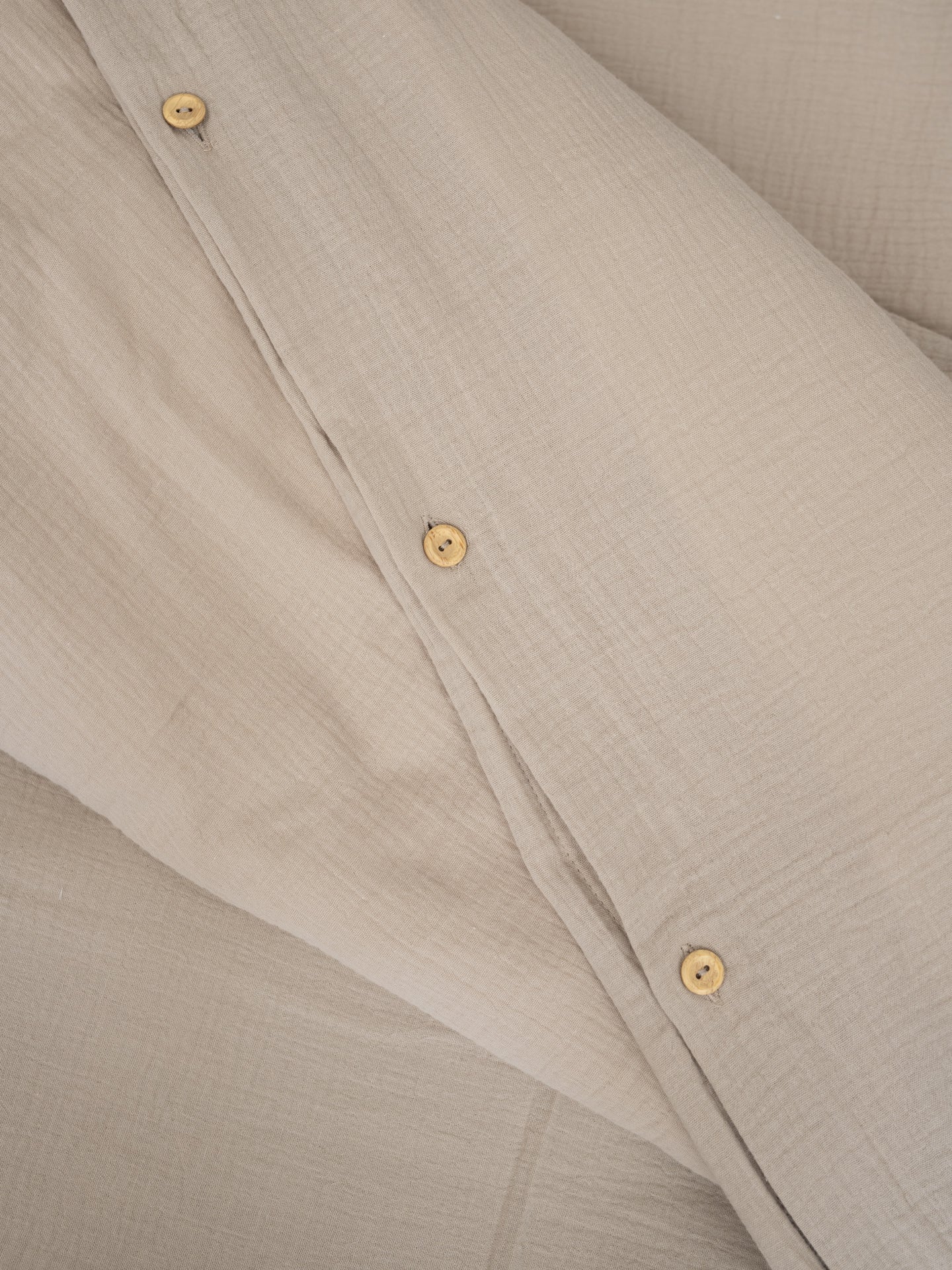 Комплект білизни з мусліну Leglo Greige