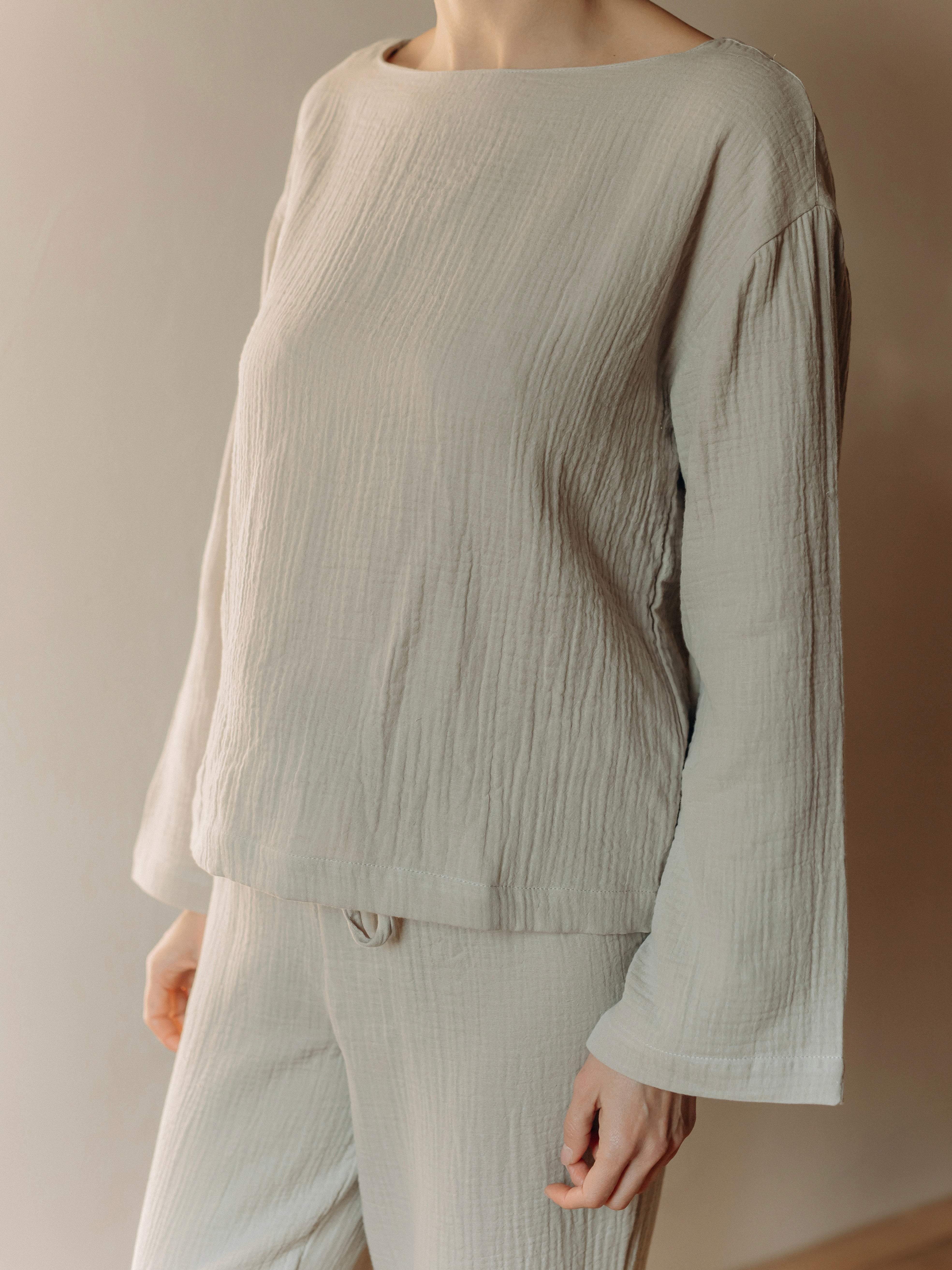 Сорочка жіноча з мусліну Leglo Cloud