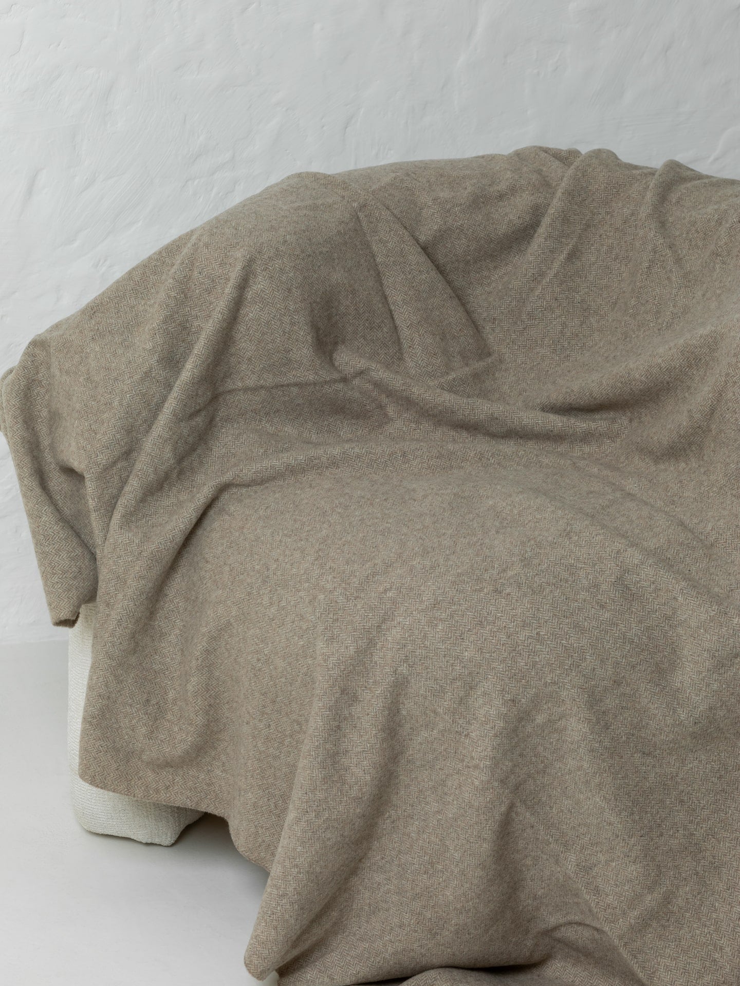 Кашеміровий плед Leglo Merino (світло-коричневий)