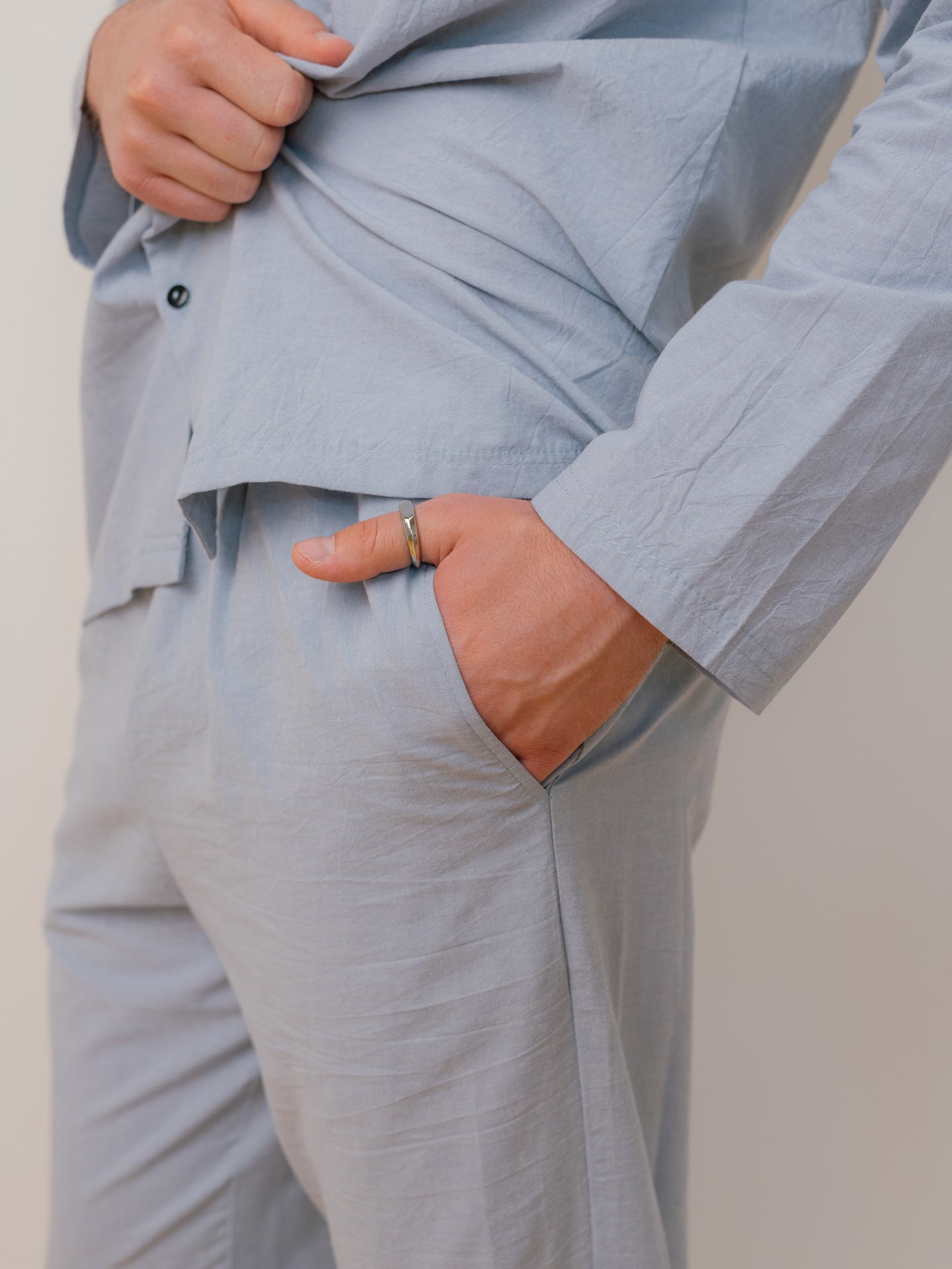 Піжама чоловіча з вареної бавовни Leglo Mountain