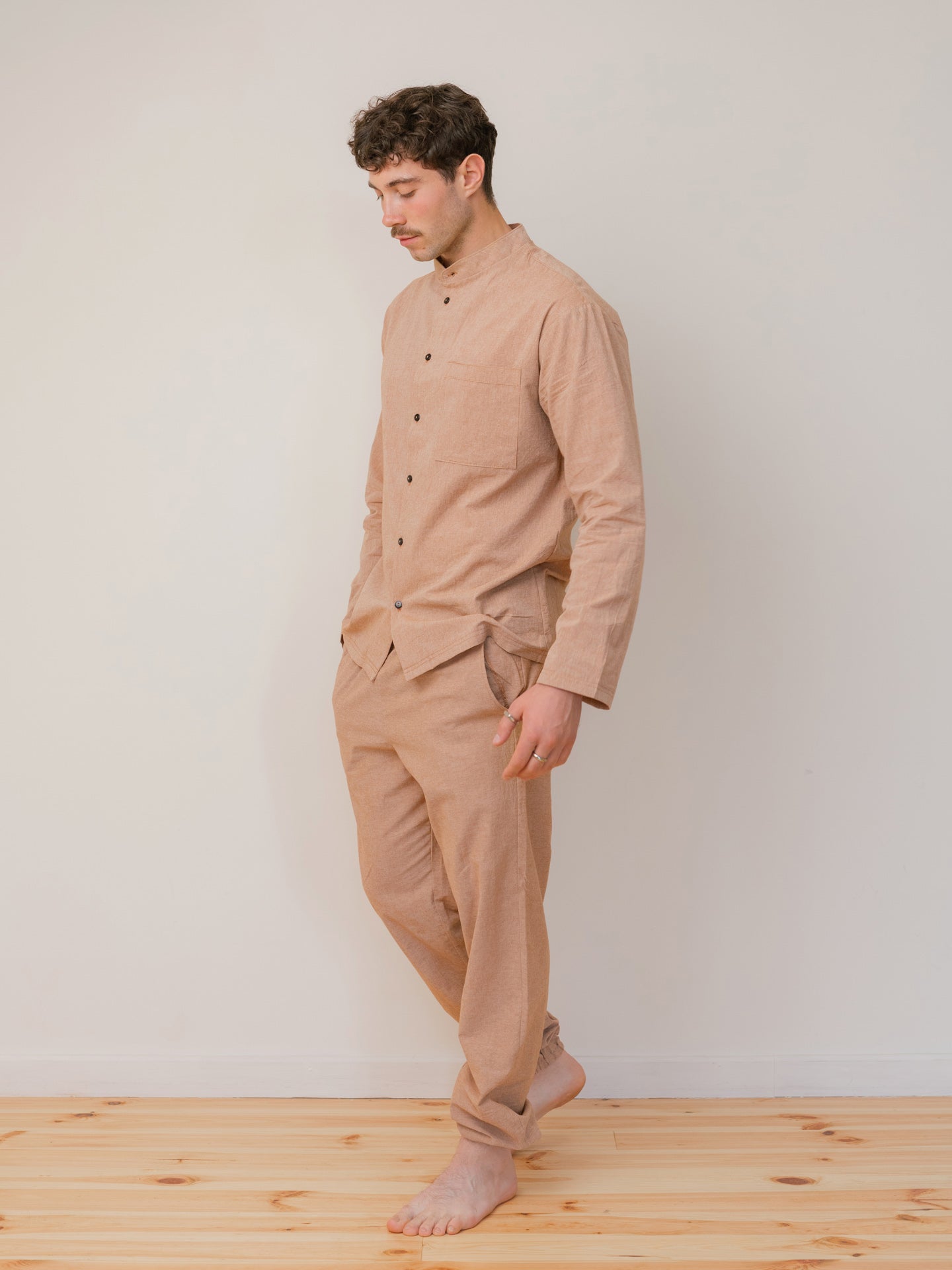 Піжама чоловіча з вареної бавовни Leglo Carob