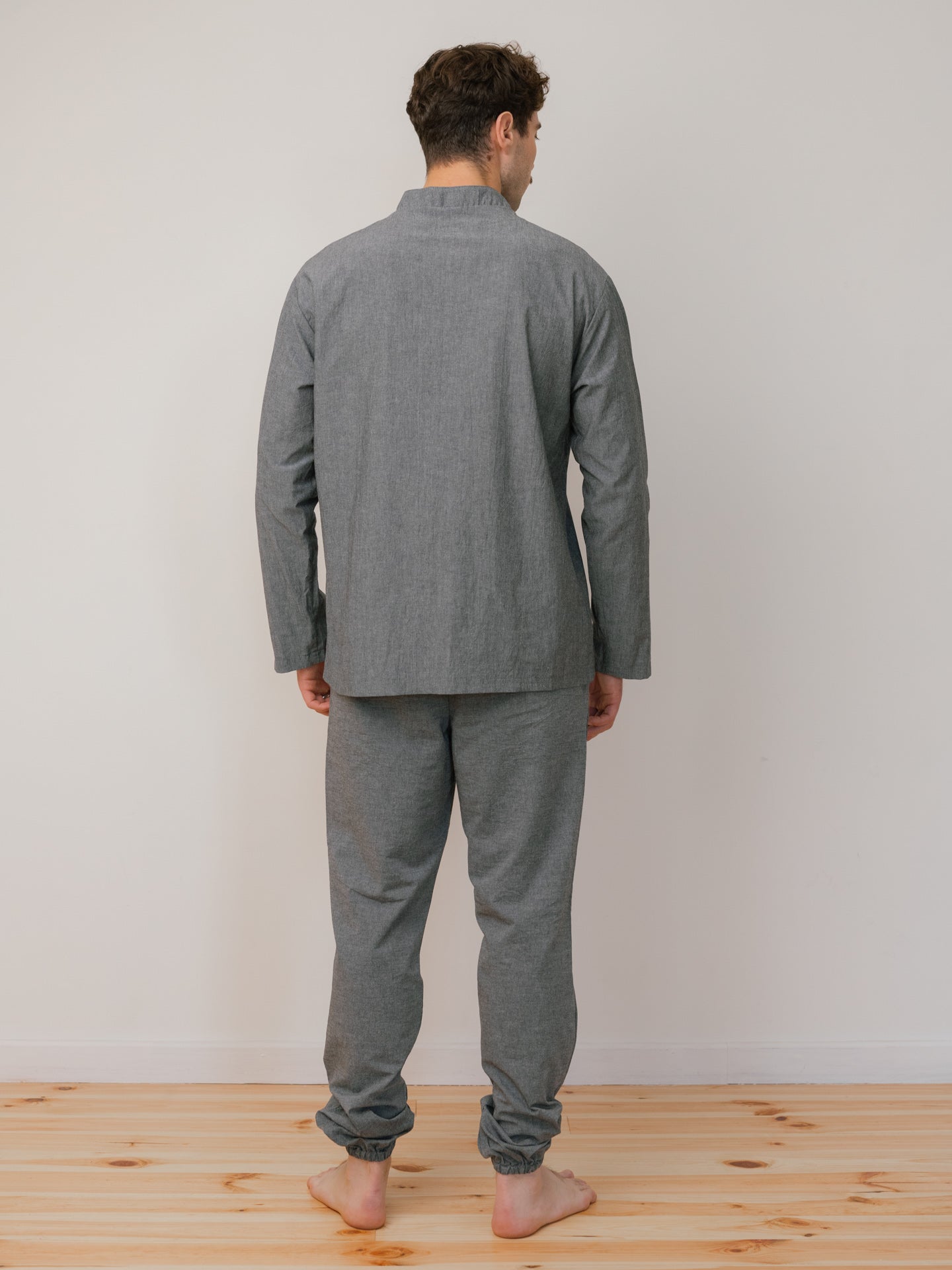 Піжама чоловіча з вареної бавовни Silver