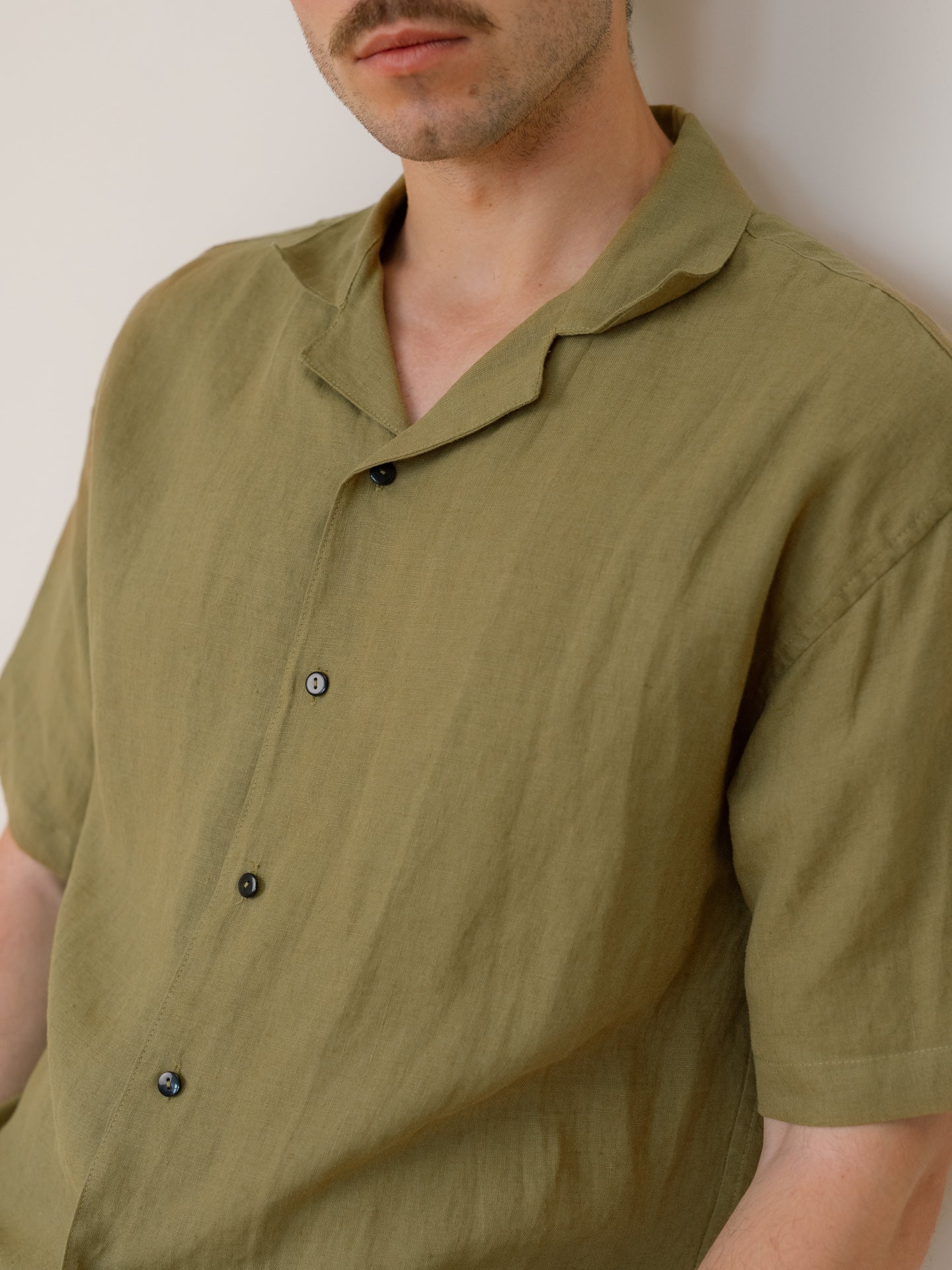 Чоловіча сорочка з вареного льону Leglo Spring