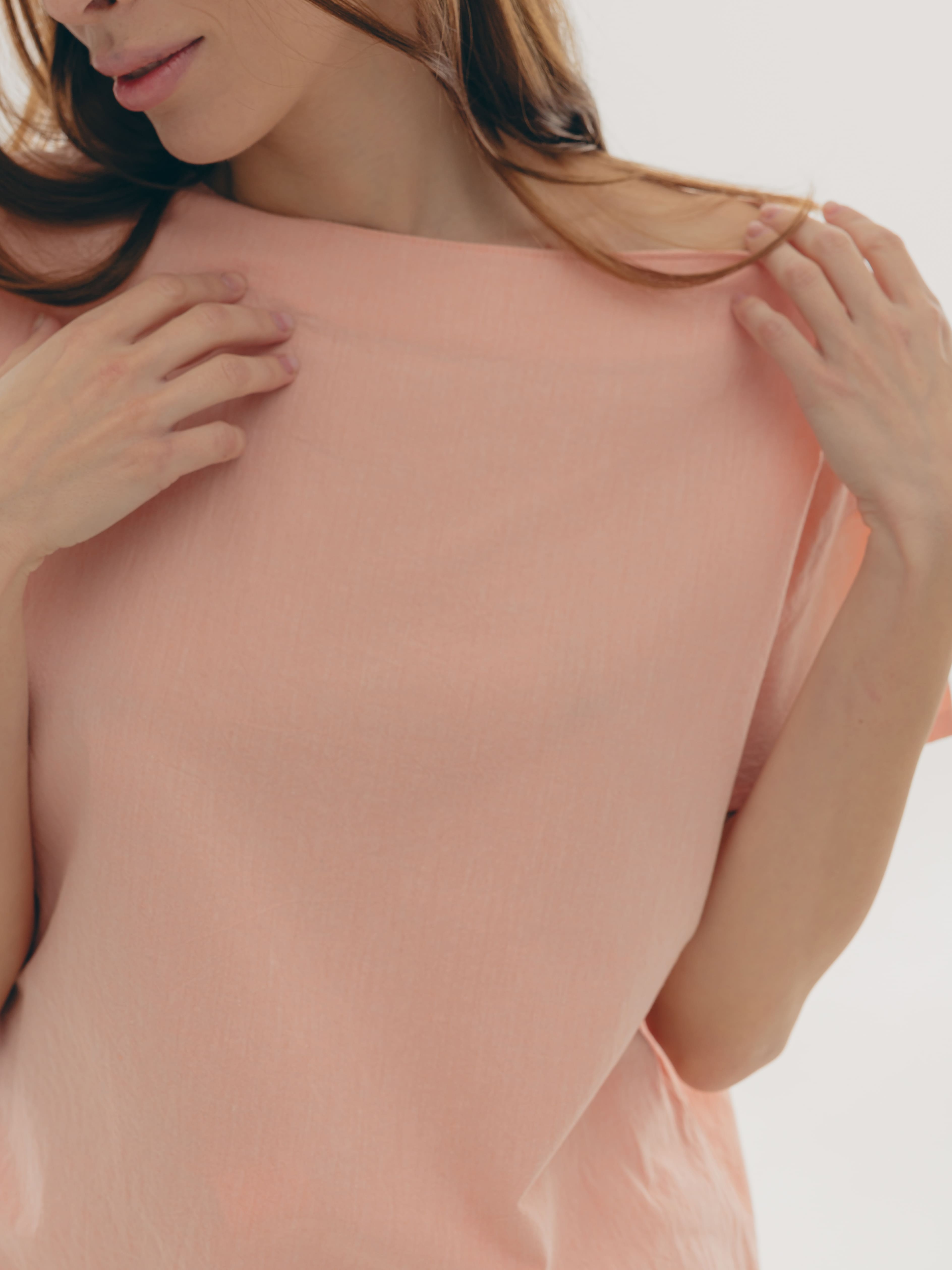 Футболка з вареної бавовни Leglo Apricot