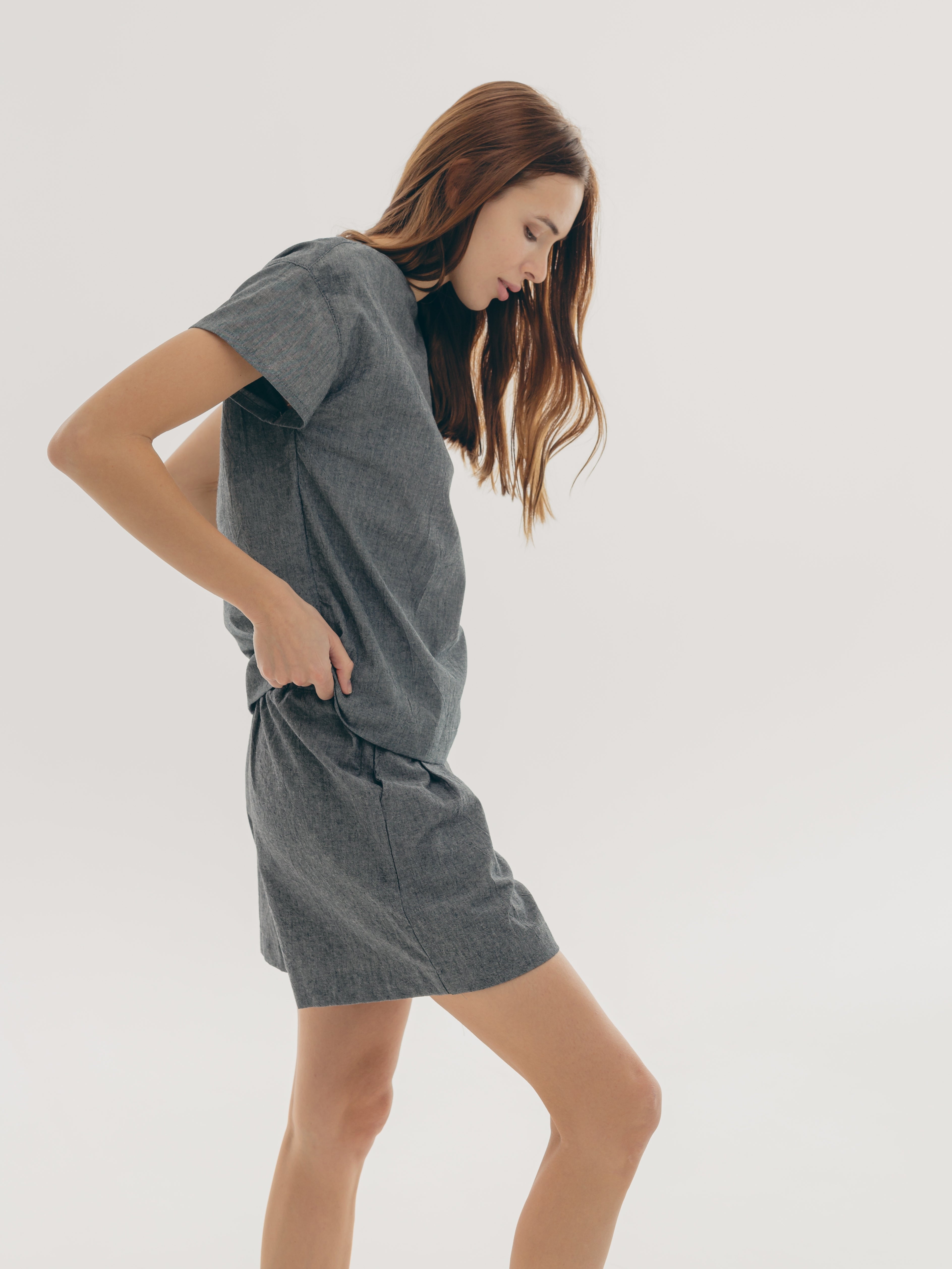 Футболка з вареної бавовни Leglo Silver