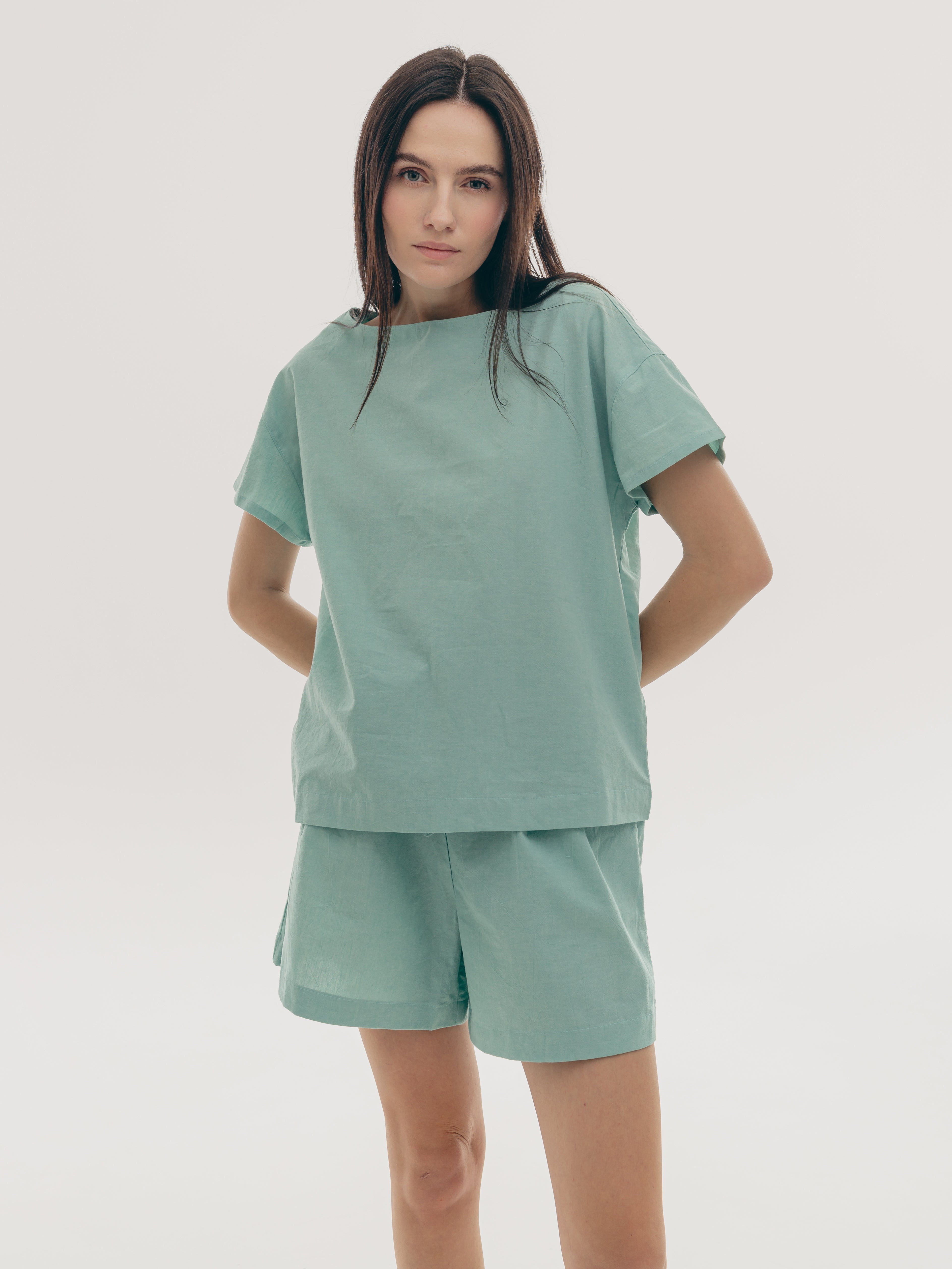 Футболка з вареної бавовни Leglo Ocean