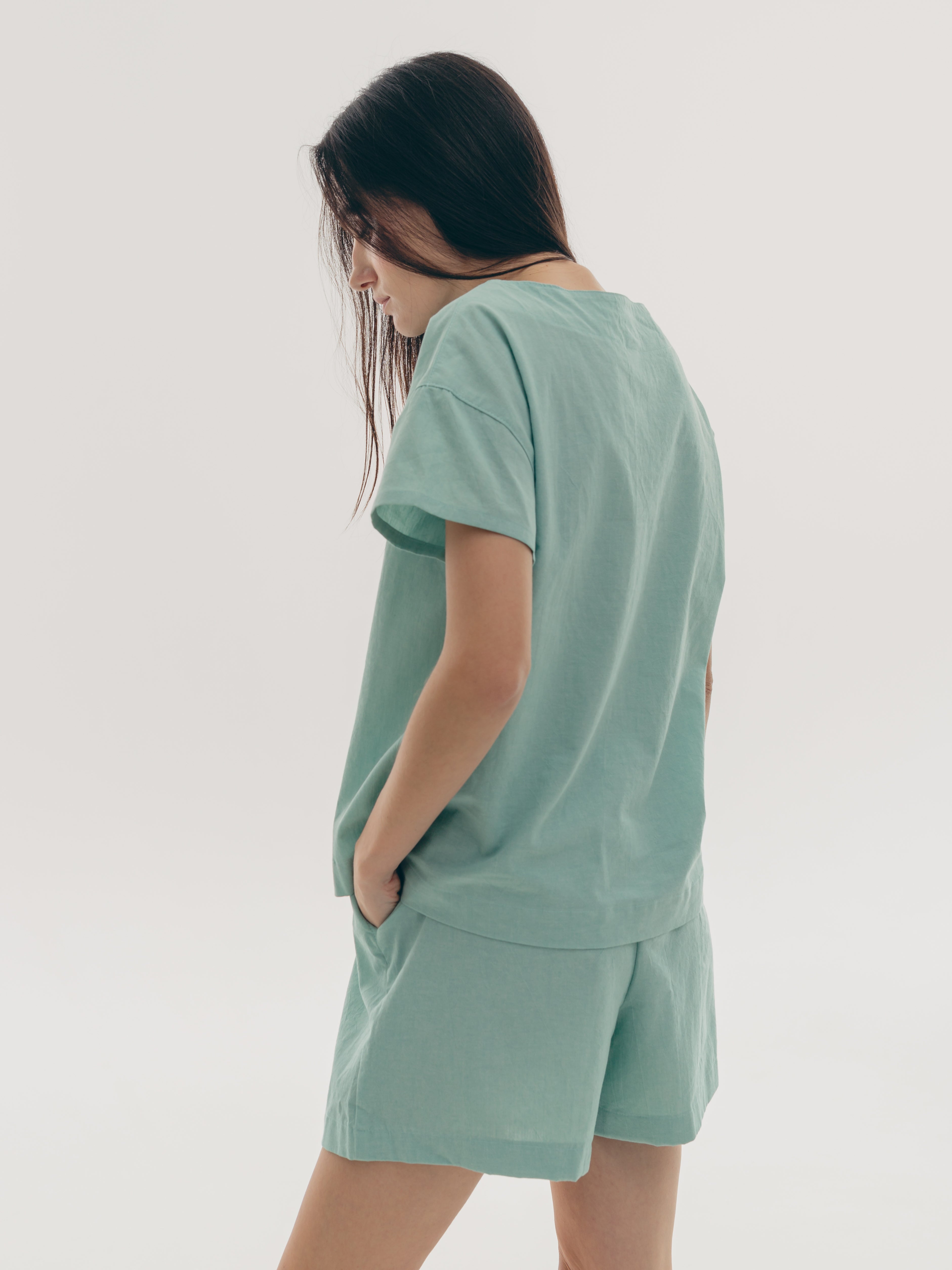 Футболка з вареної бавовни Leglo Ocean