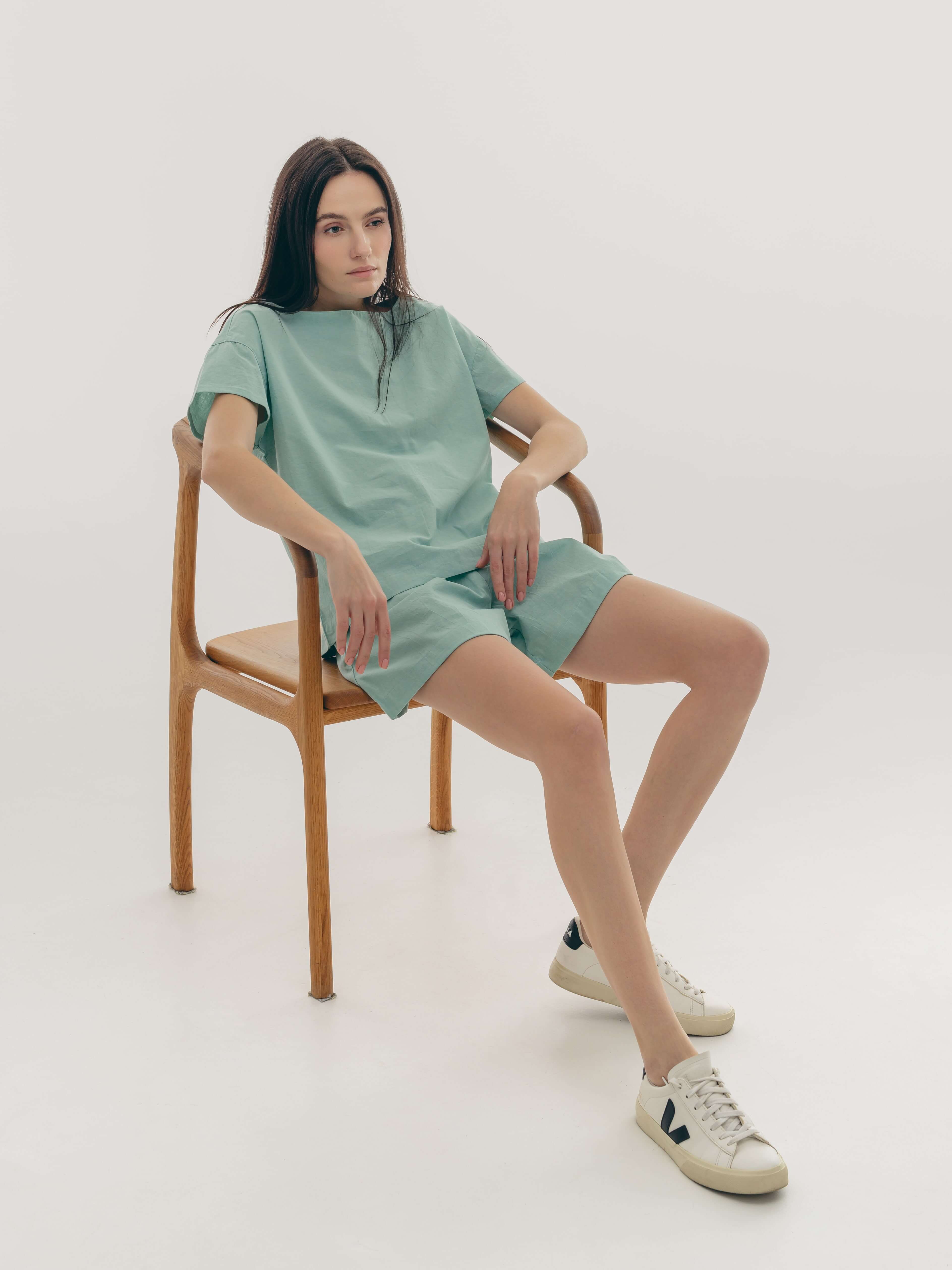 Піжама жіноча з шортами Ocean