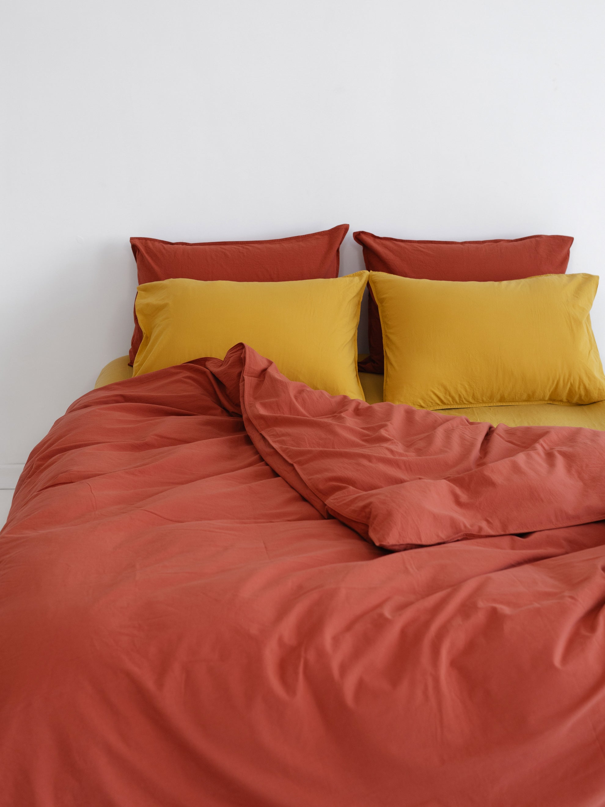 Комплект білизни з вареної бавовни Leglo Mix Terra-Curry