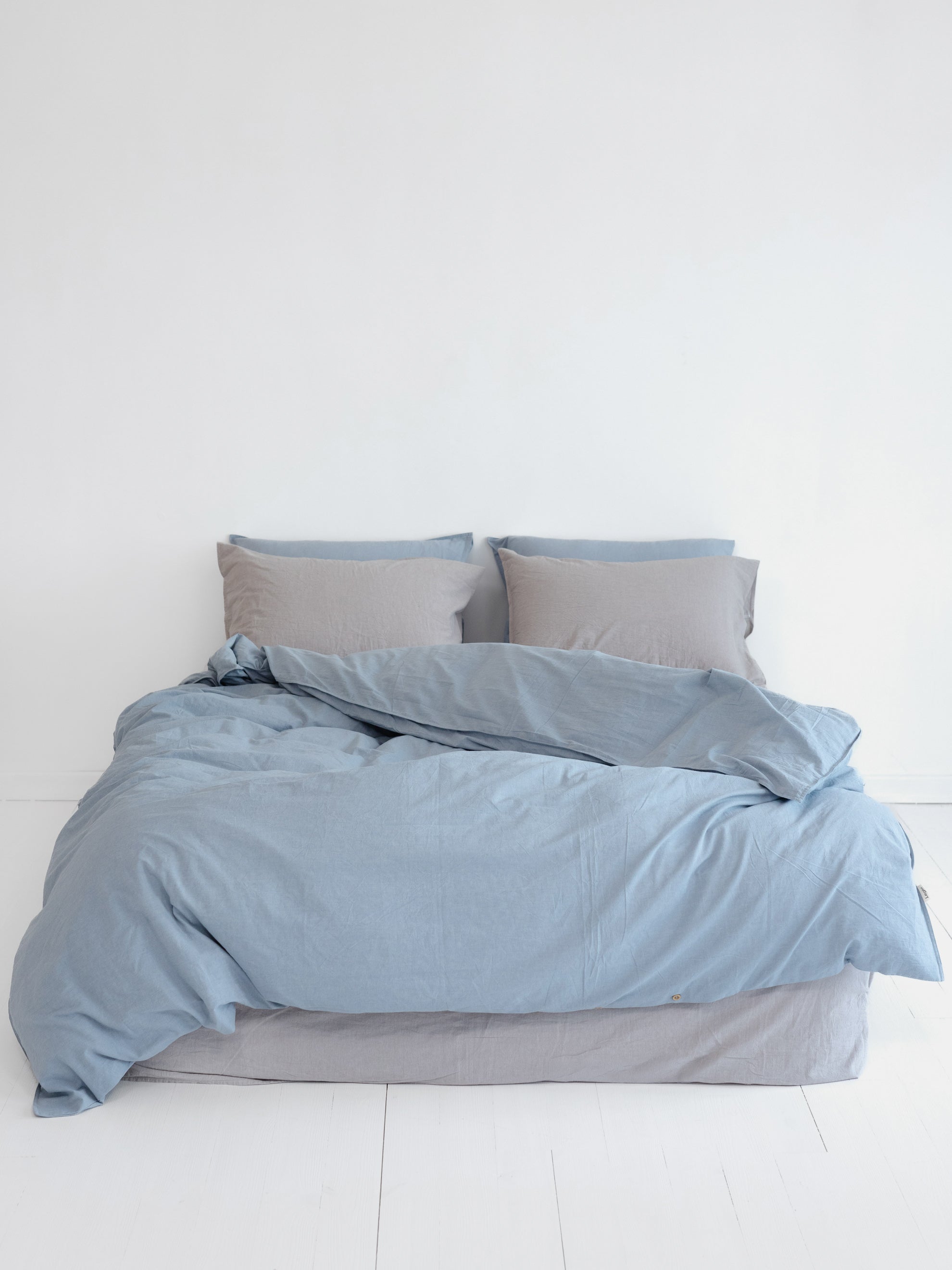 Комплект білизни з вареної бавовни Leglo Mix Mountain-Grey