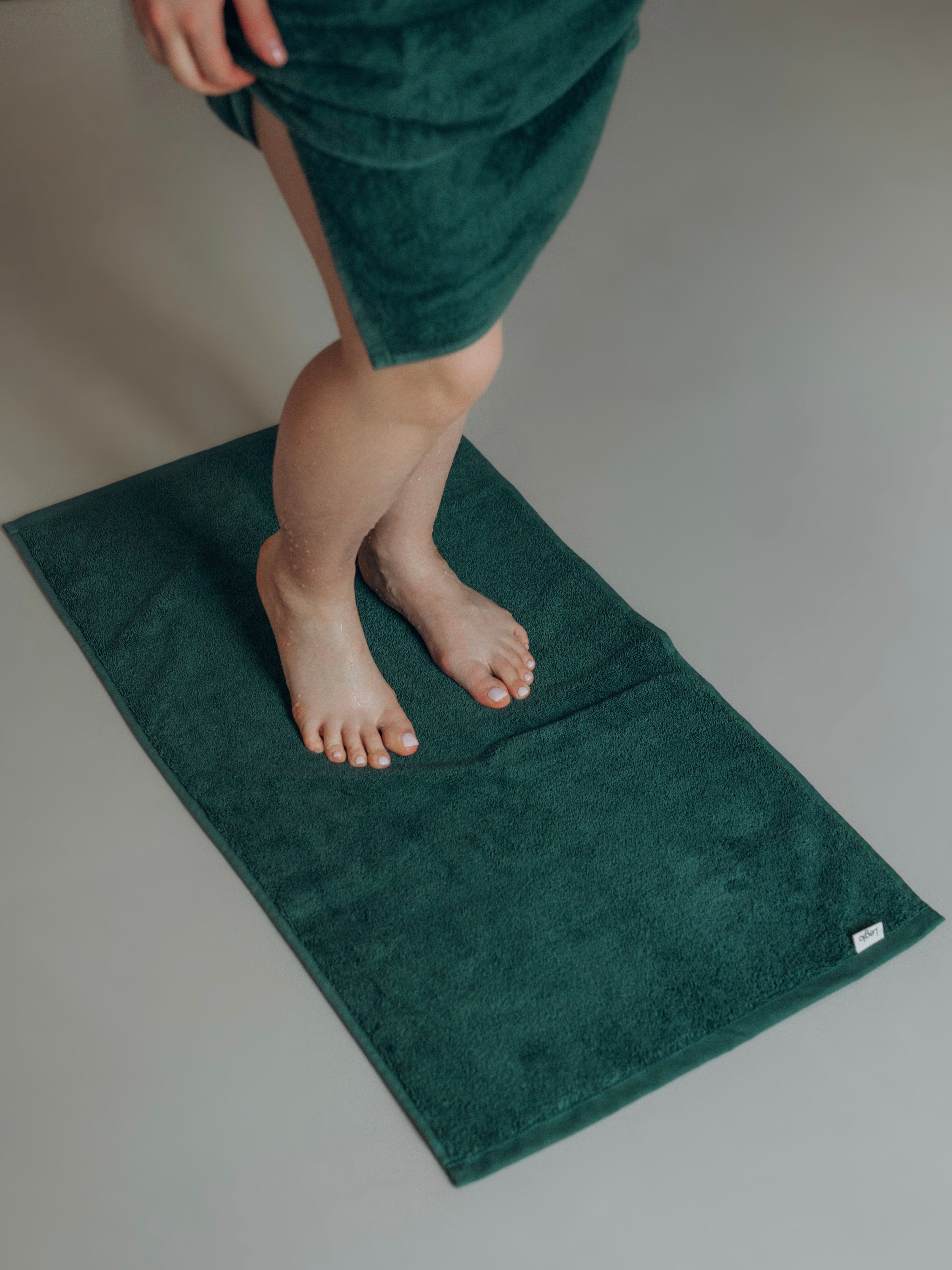 Рушник/килимок для ніг Leglo Smaragd