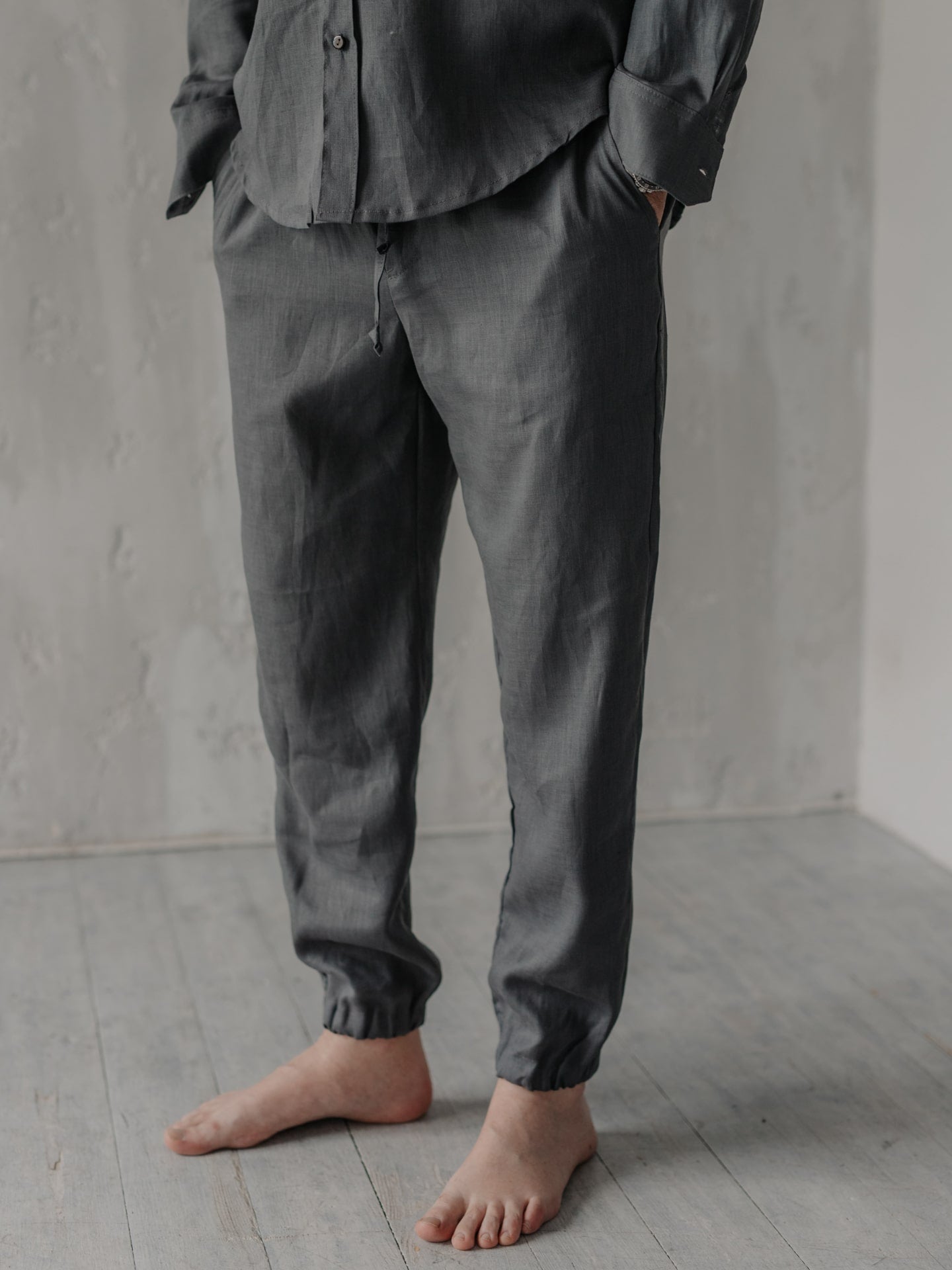 Штани чоловічі з льону Leglo Thunder