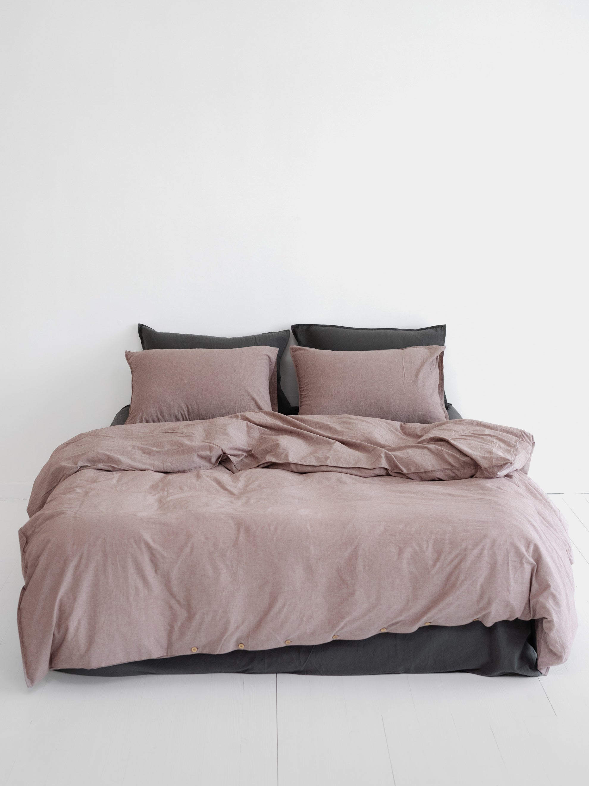 Комплект білизни з вареної бавовни Leglo Mix Fossil-Slate