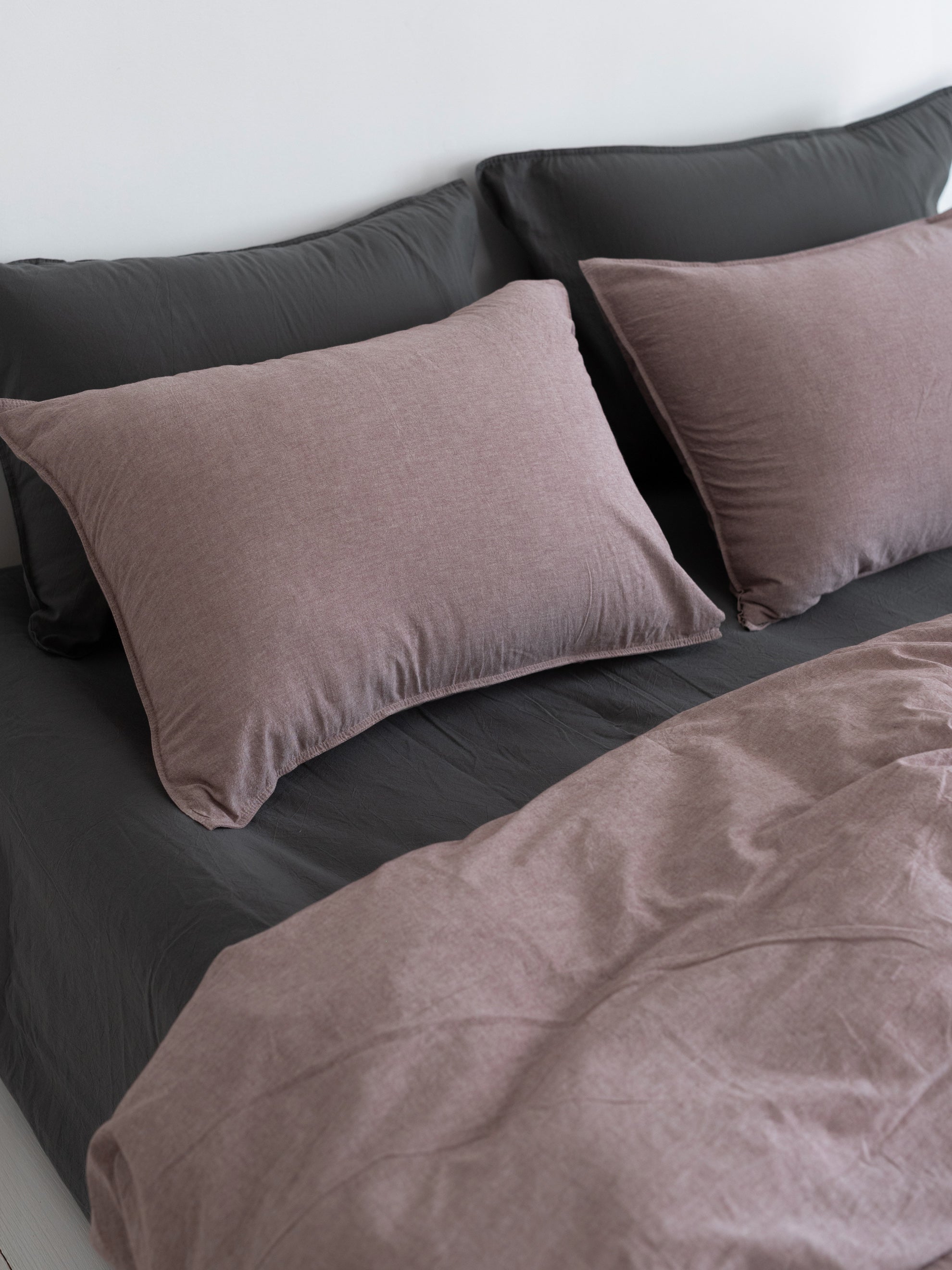 Комплект білизни з вареної бавовни Leglo Mix Fossil-Slate