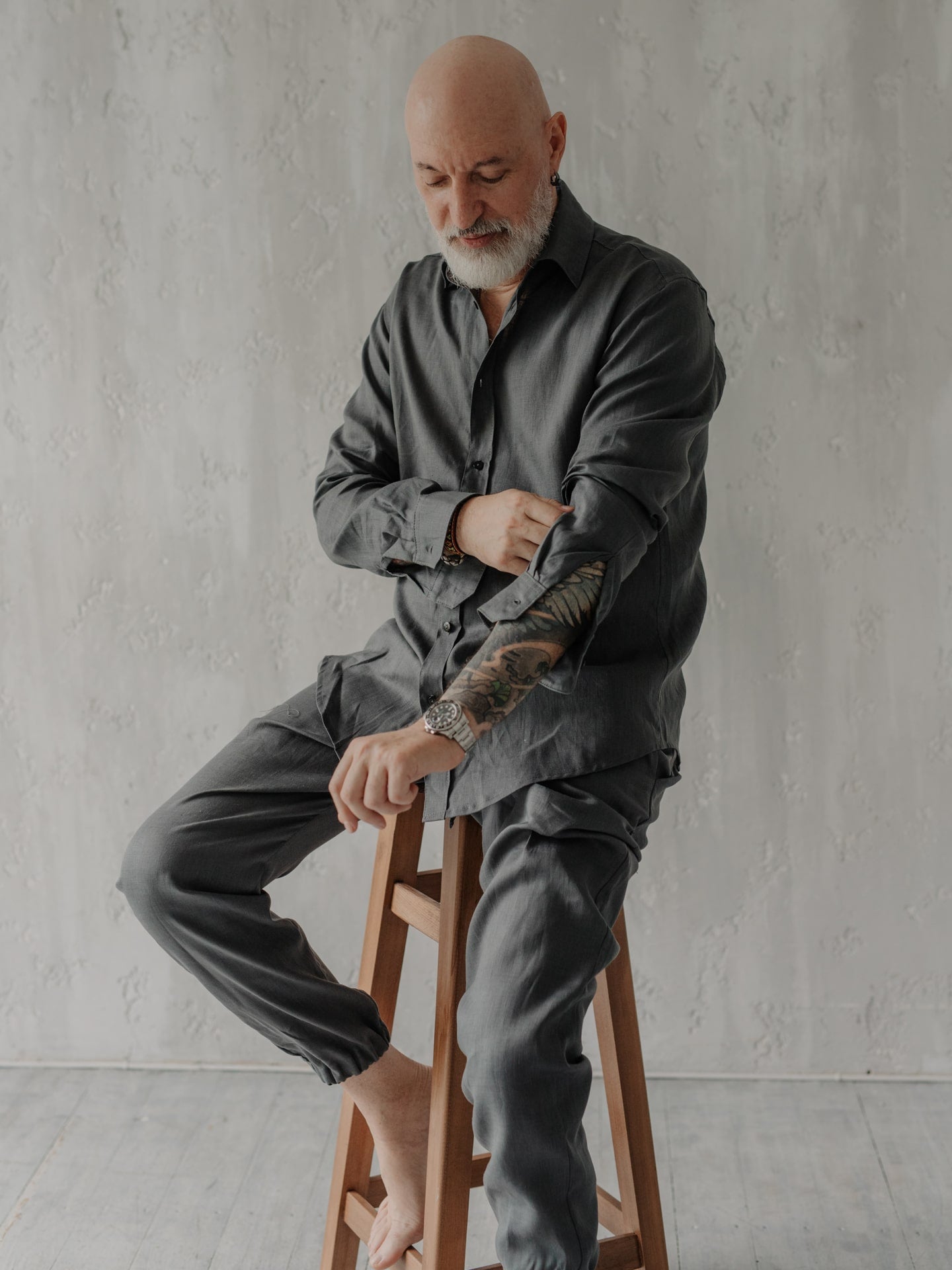 Штани чоловічі з льону Leglo Thunder