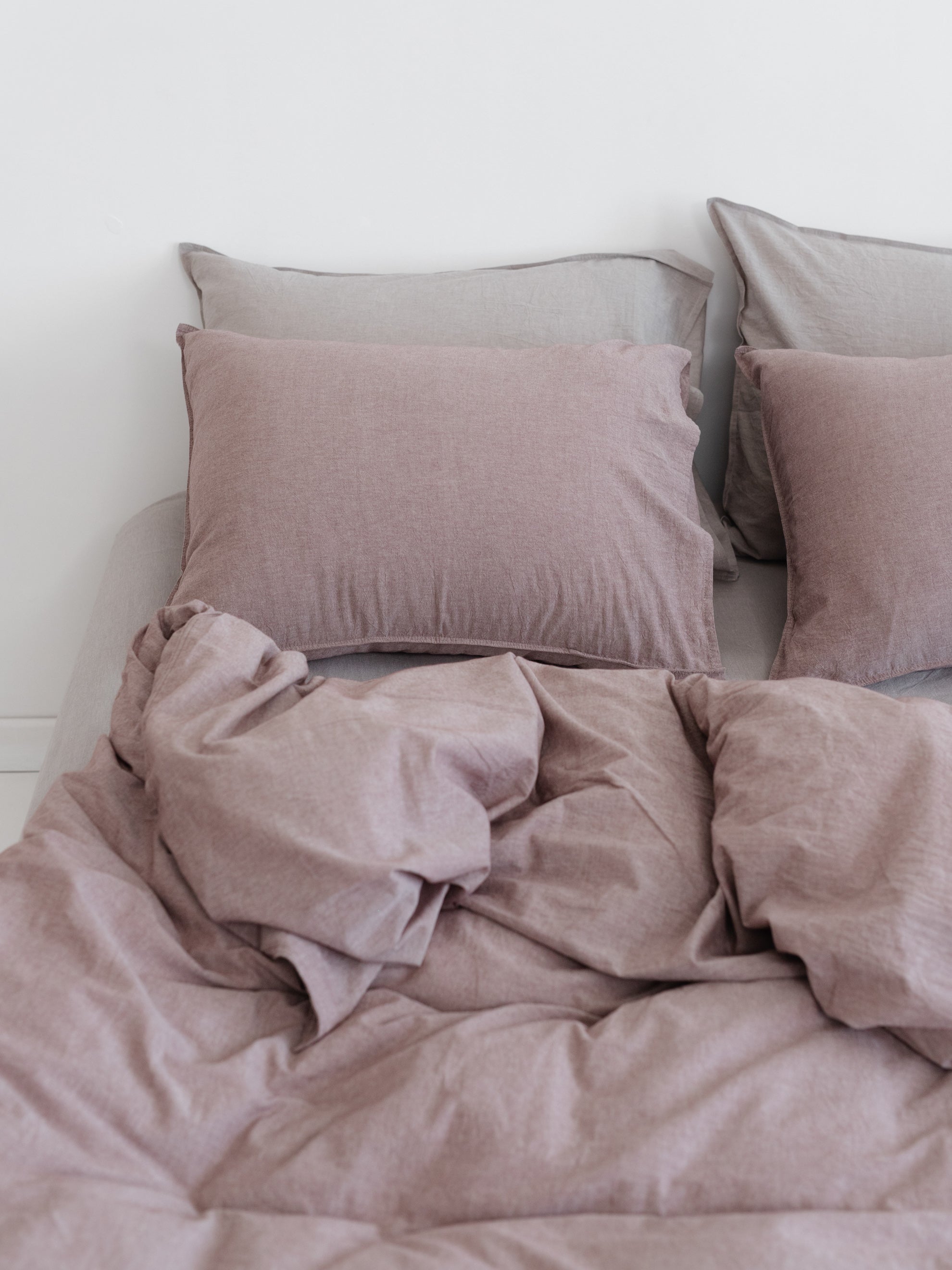 Комплект білизни з вареної бавовни Leglo Mix Fossil-Grey