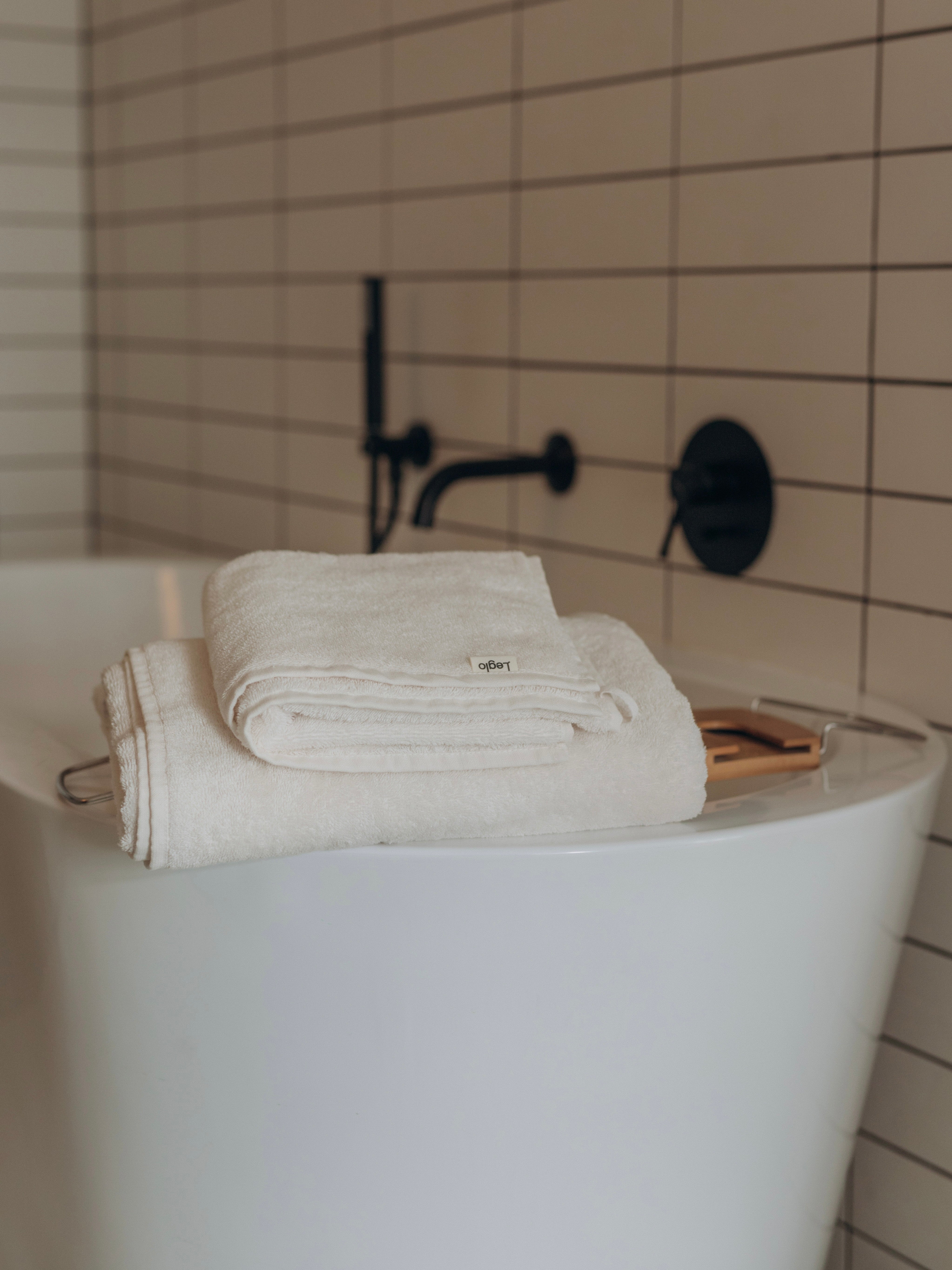 Комплект рушників Leglo Creme+Smaragd (4 шт.)