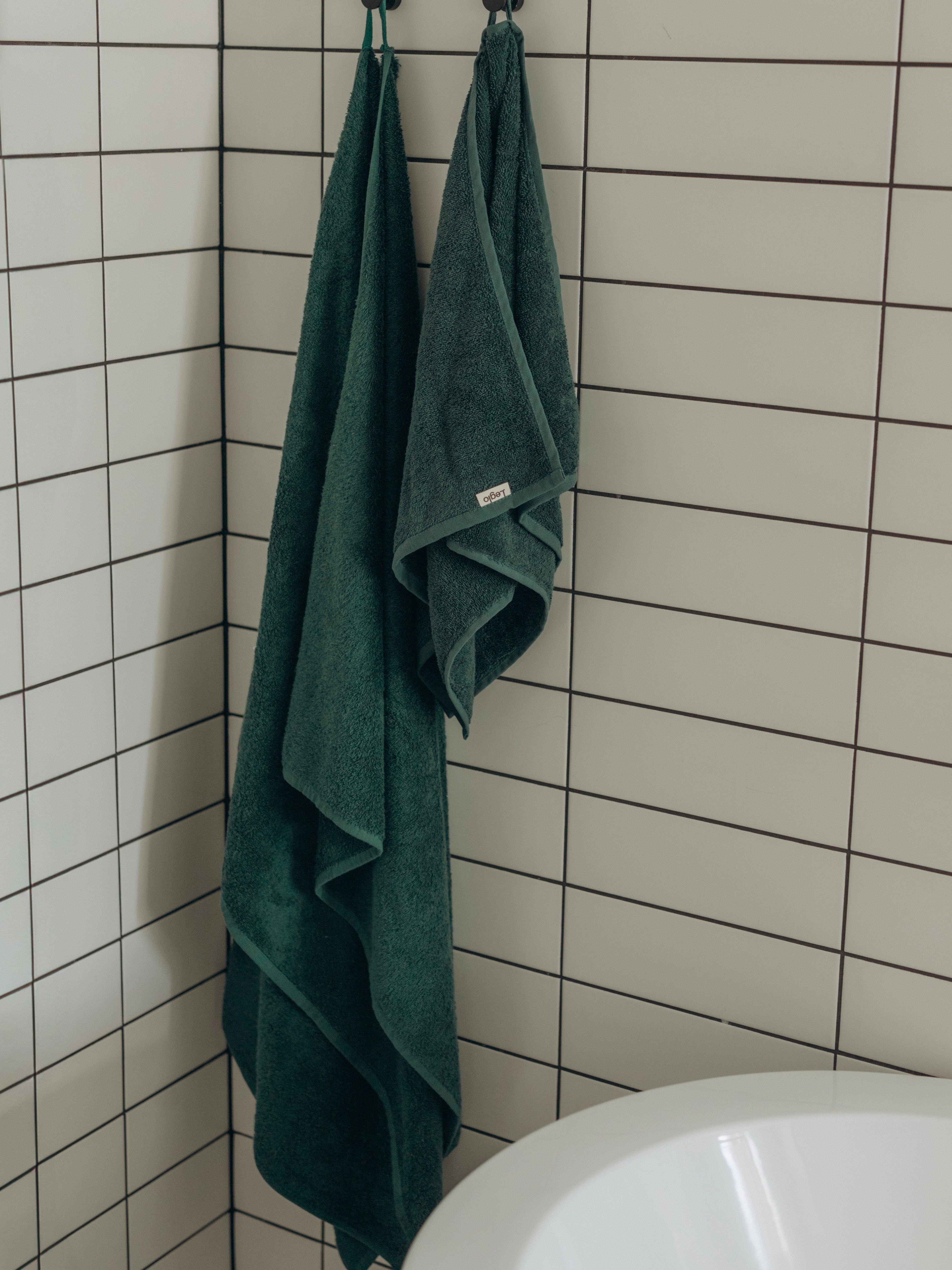 Комплект рушників Leglo Creme+Smaragd (4 шт.)