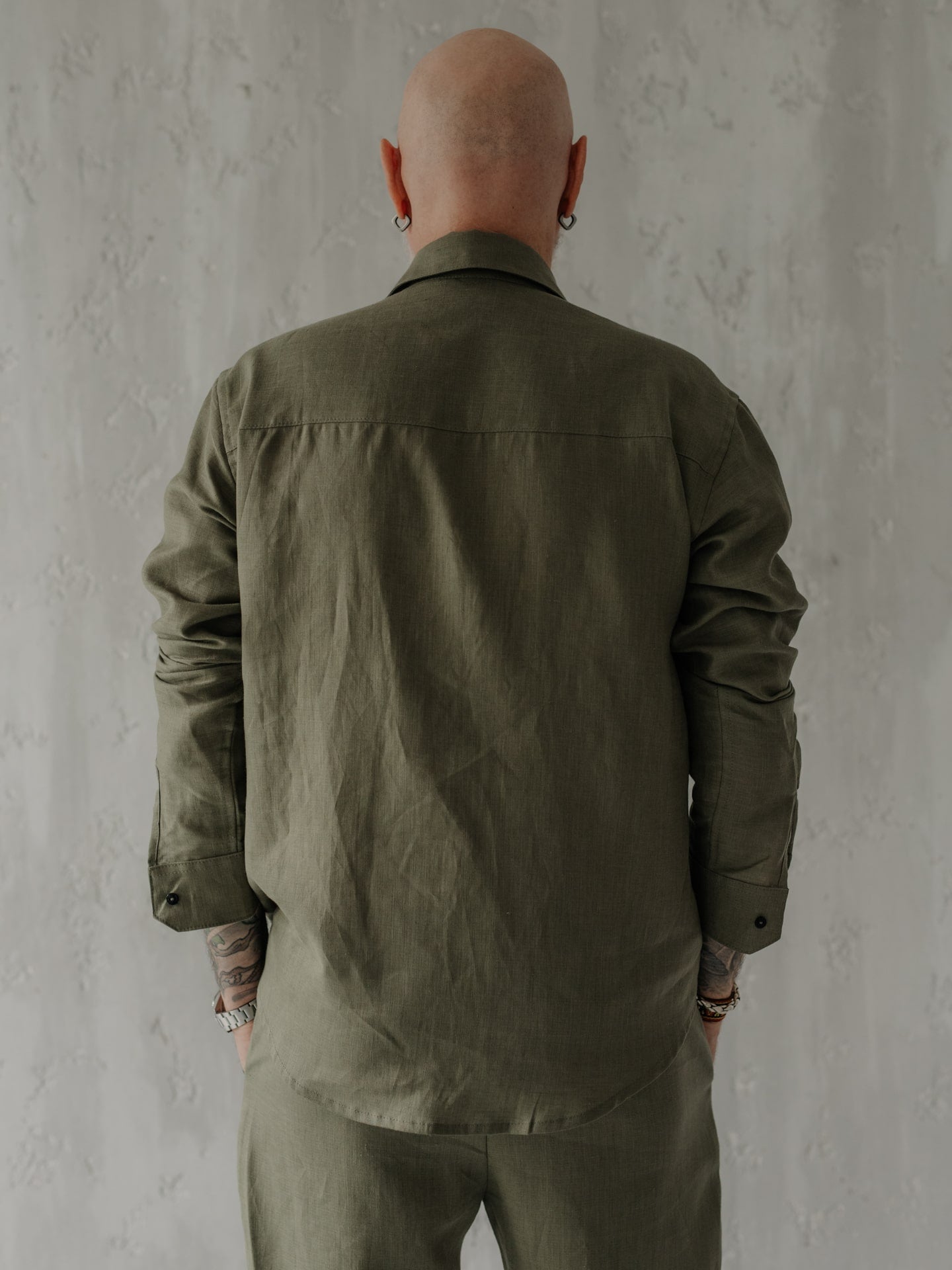 Сорочка чоловіча з льону Leglo Basil