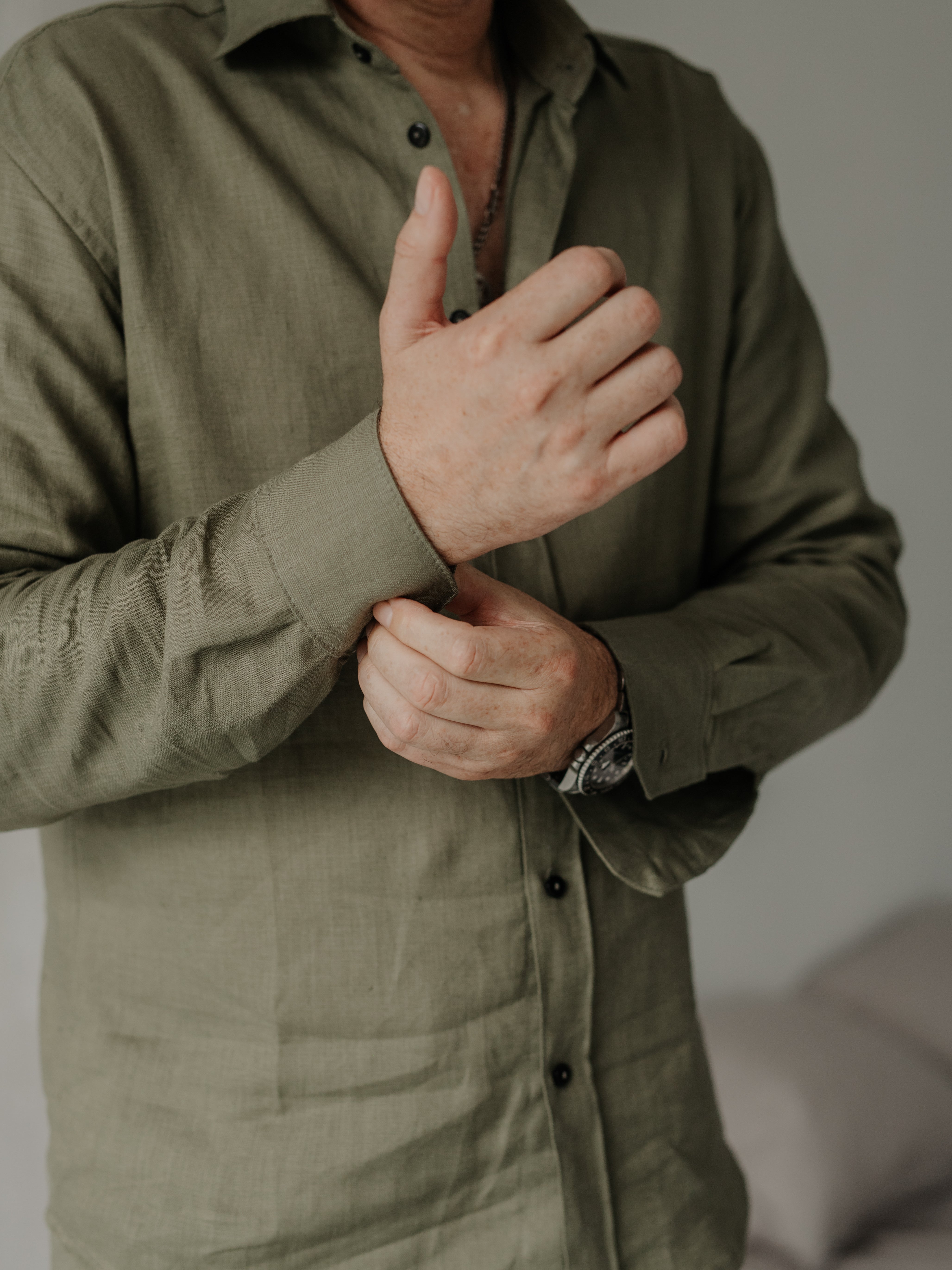 Костюм чоловічий з льону Leglo Basil