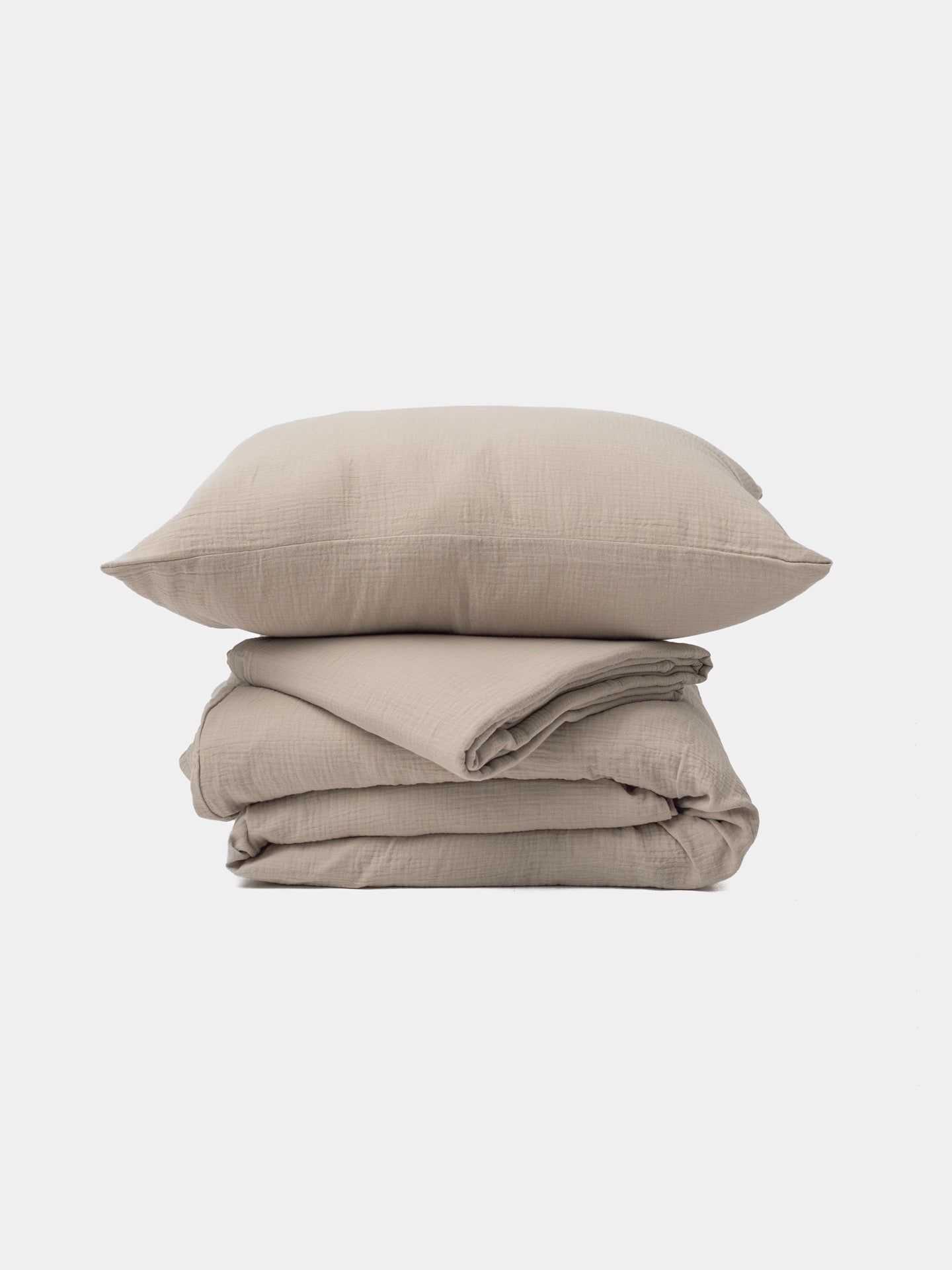 Комплект білизни з мусліну Leglo Greige