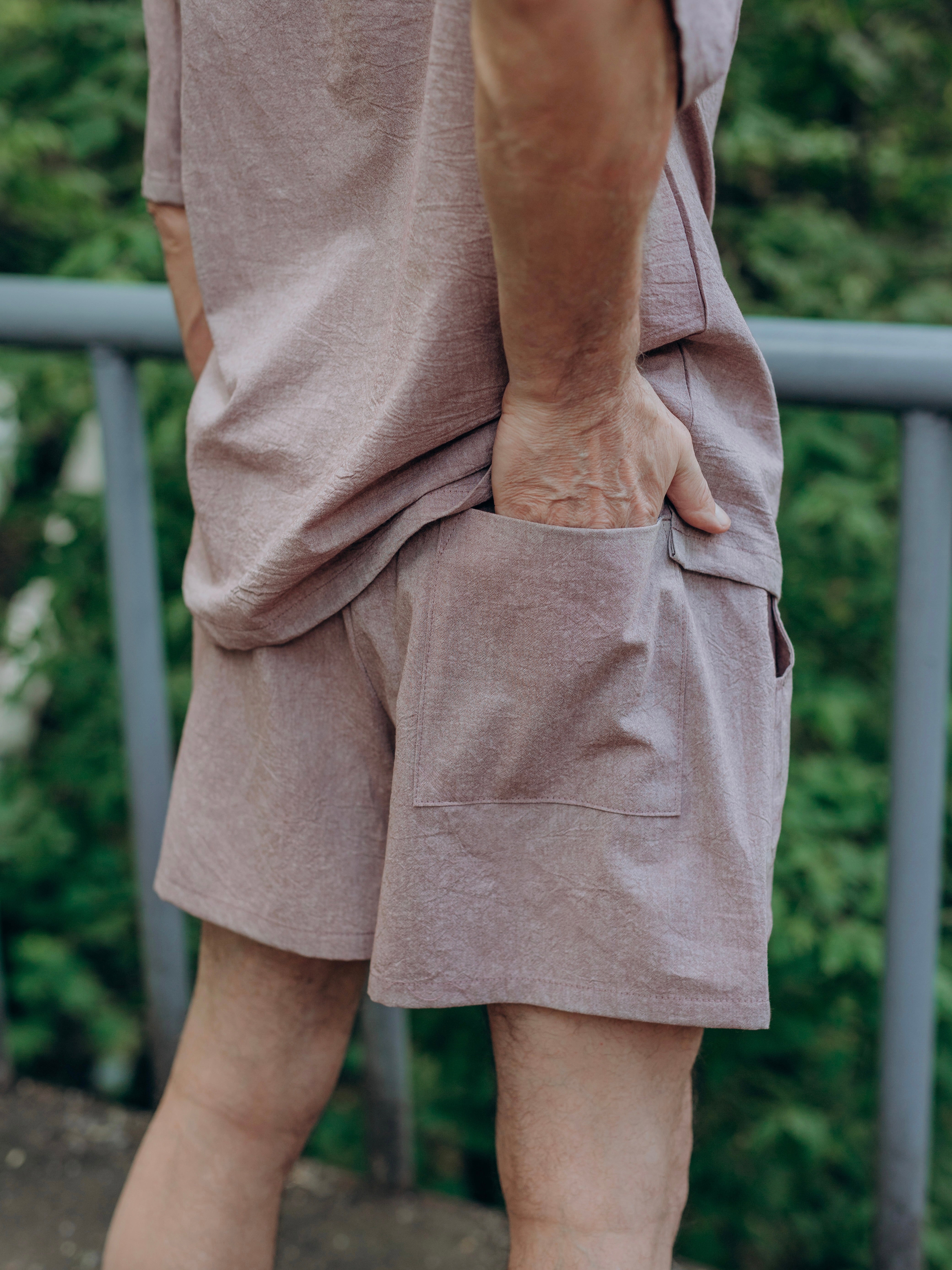 Чоловічий літній костюм з вареної бавовни Fossil