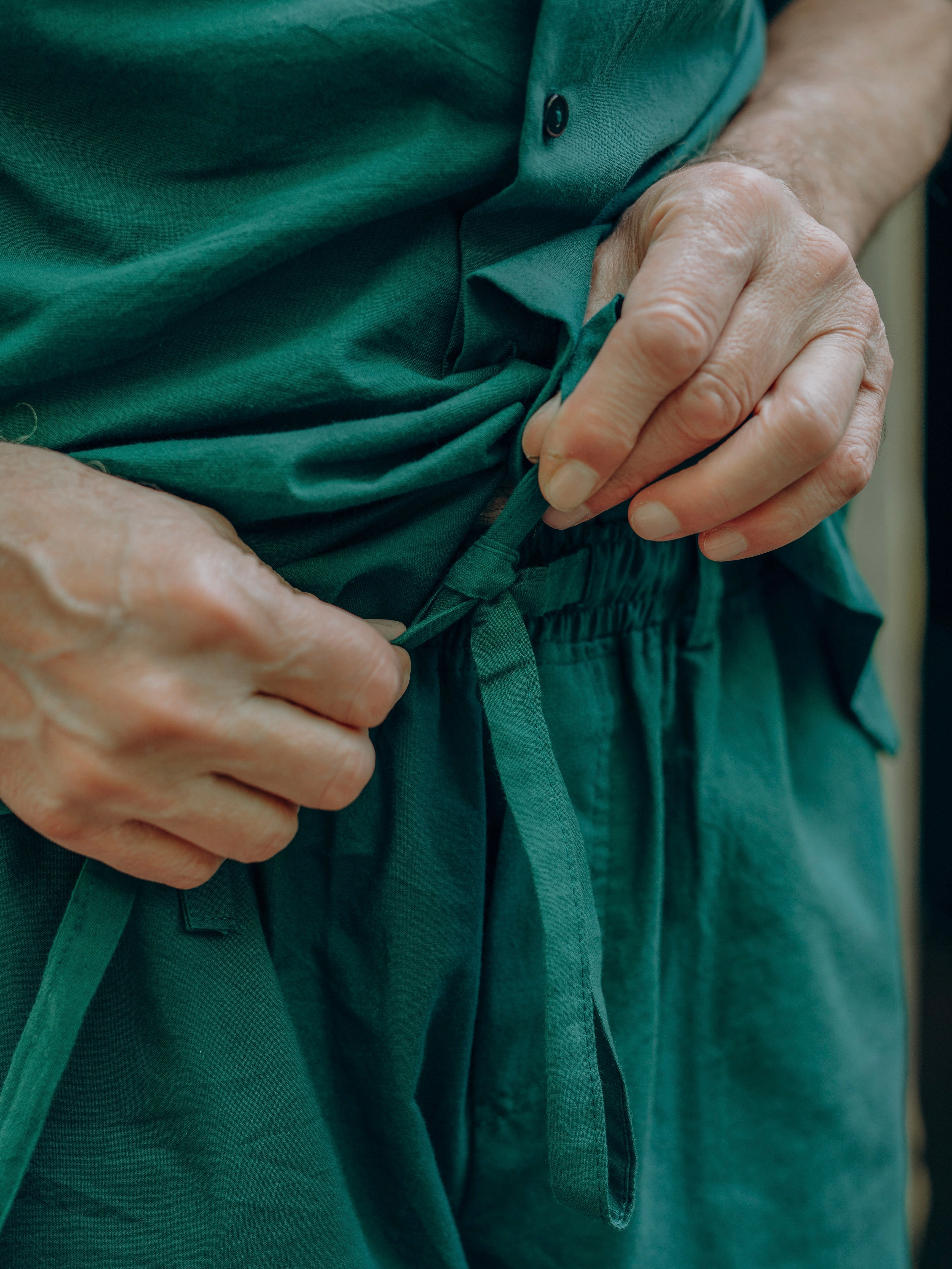 Шорти чоловічі з вареної бавовни Leglo Smaragd