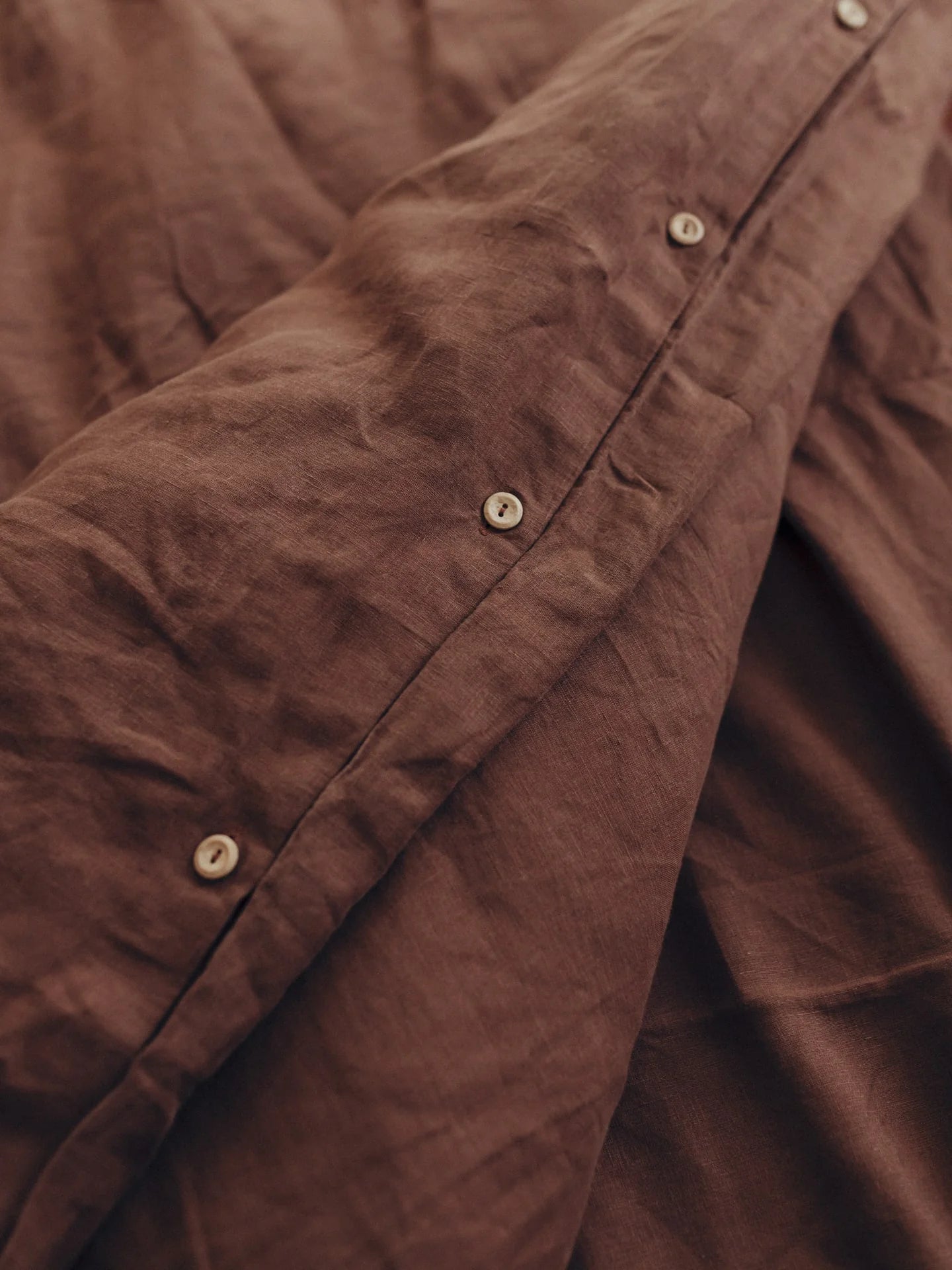 Підковдра з вареного льону Leglo Wine