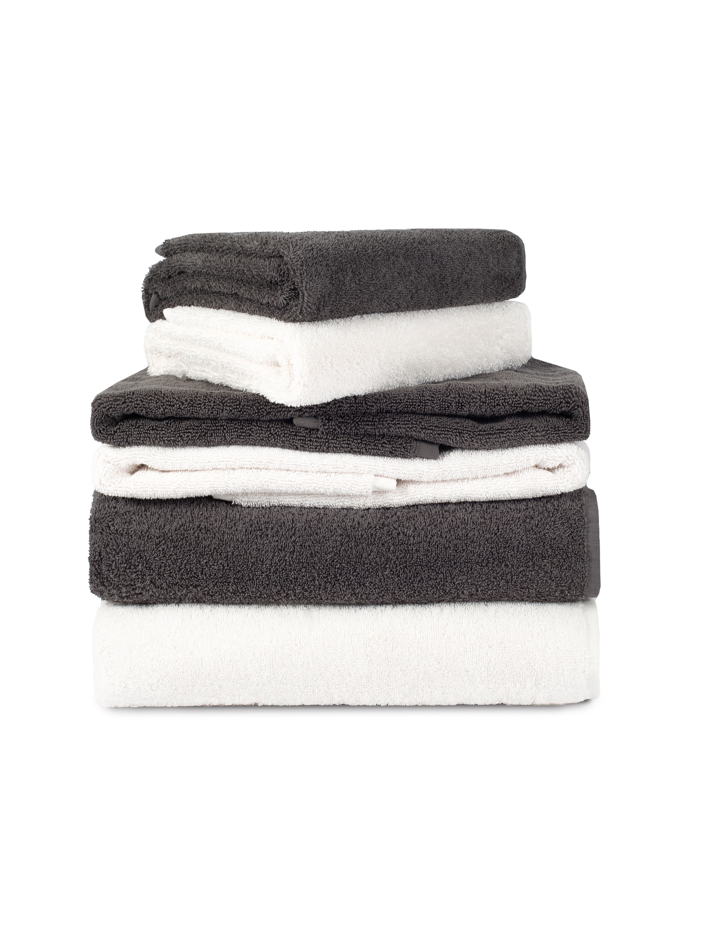 Комплект рушників Leglo Creme+Slate (6 шт.)