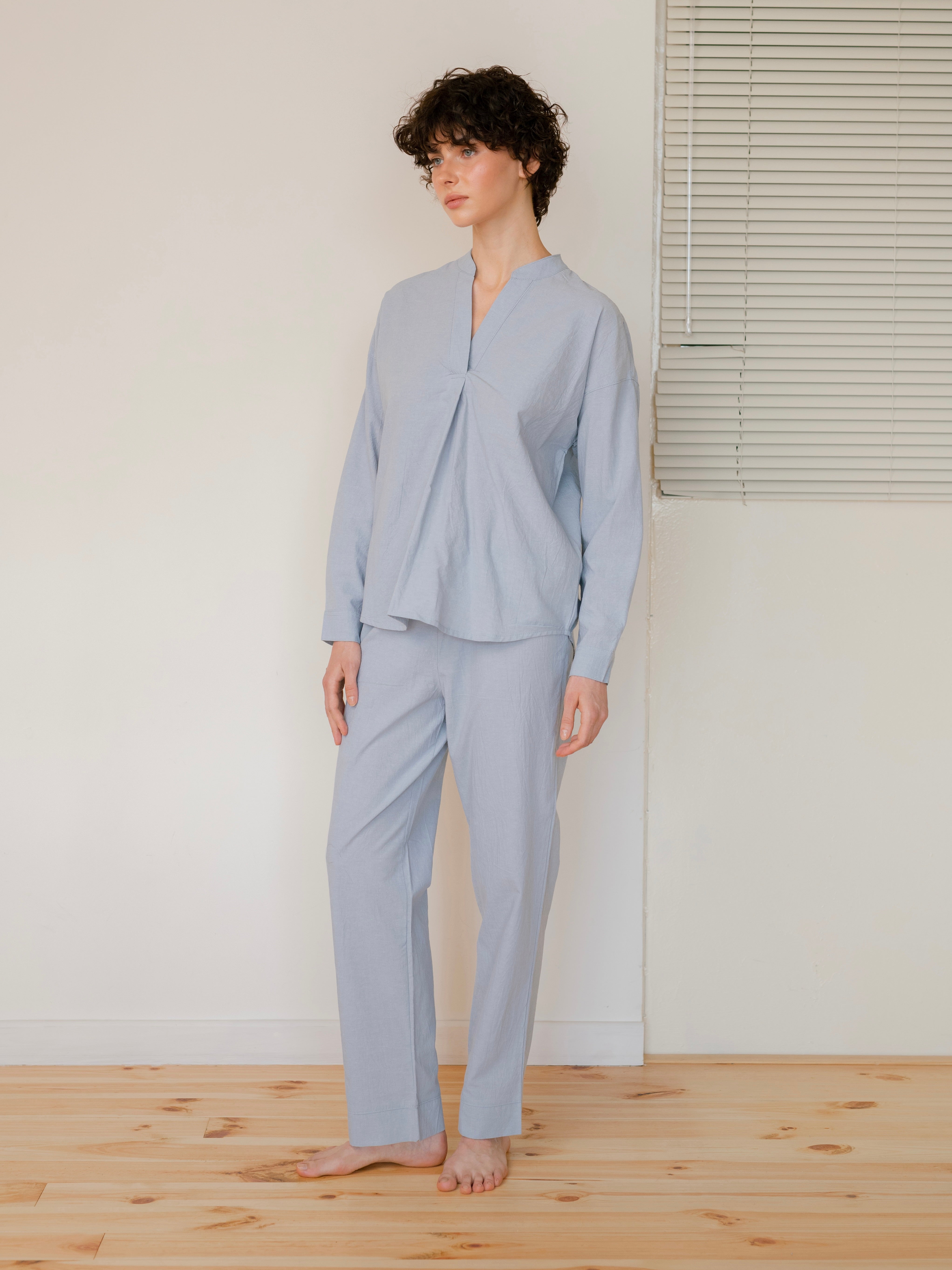 Піжама жіноча з вареної бавовни Leglo Mountain