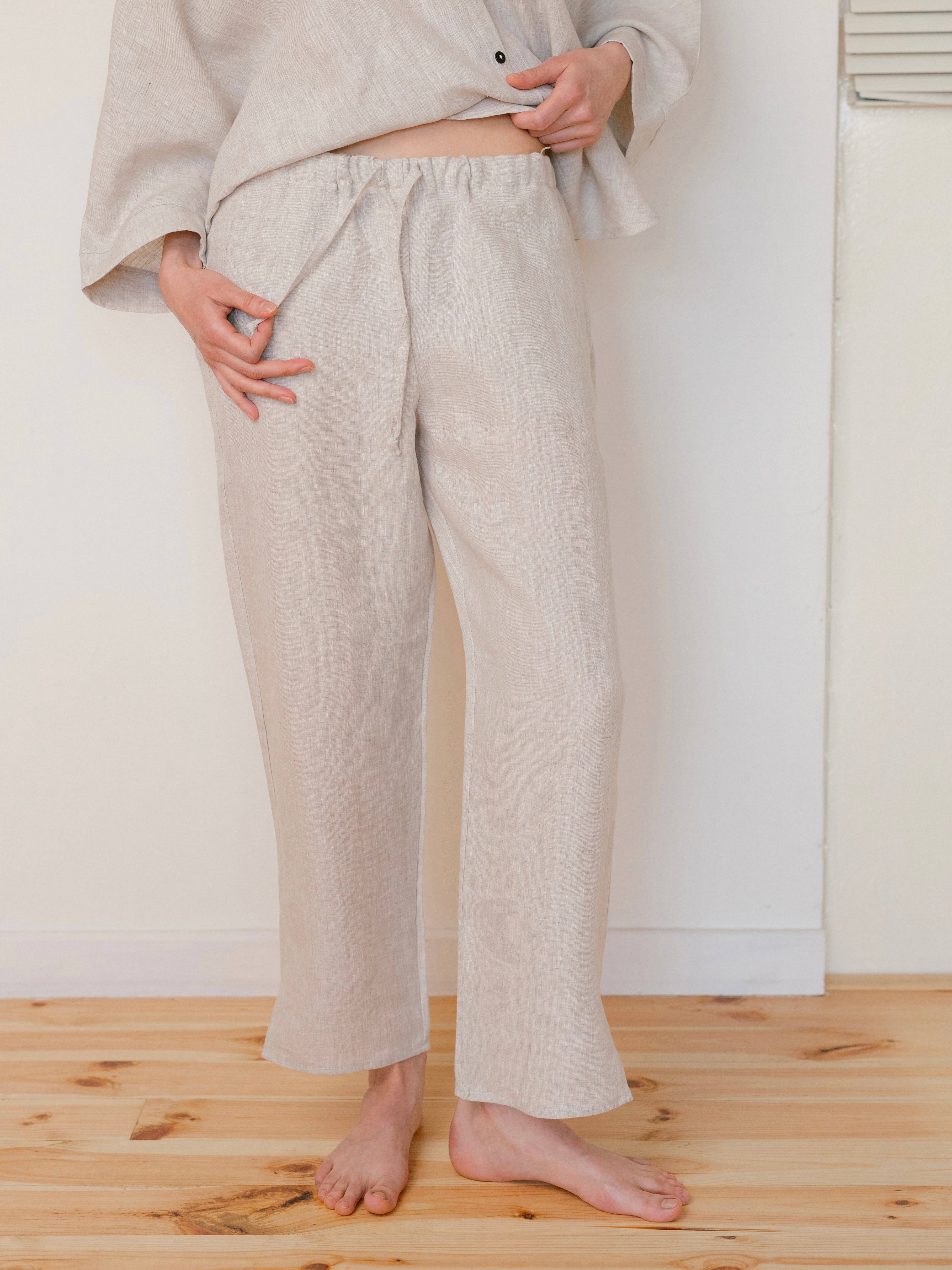 Костюм жіночий з льону Leglo Ivory