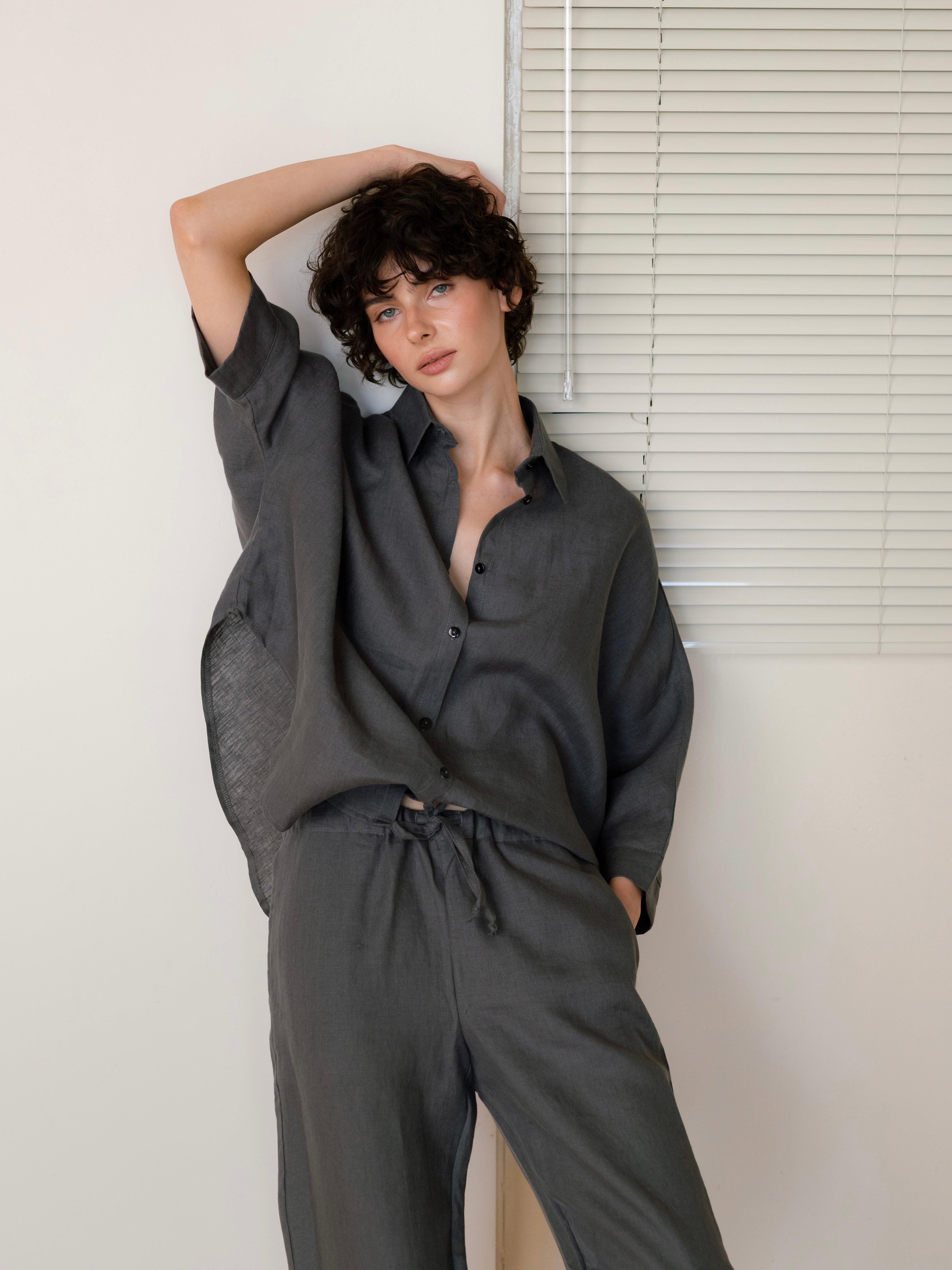 Костюм жіночий з льону Leglo Thunder