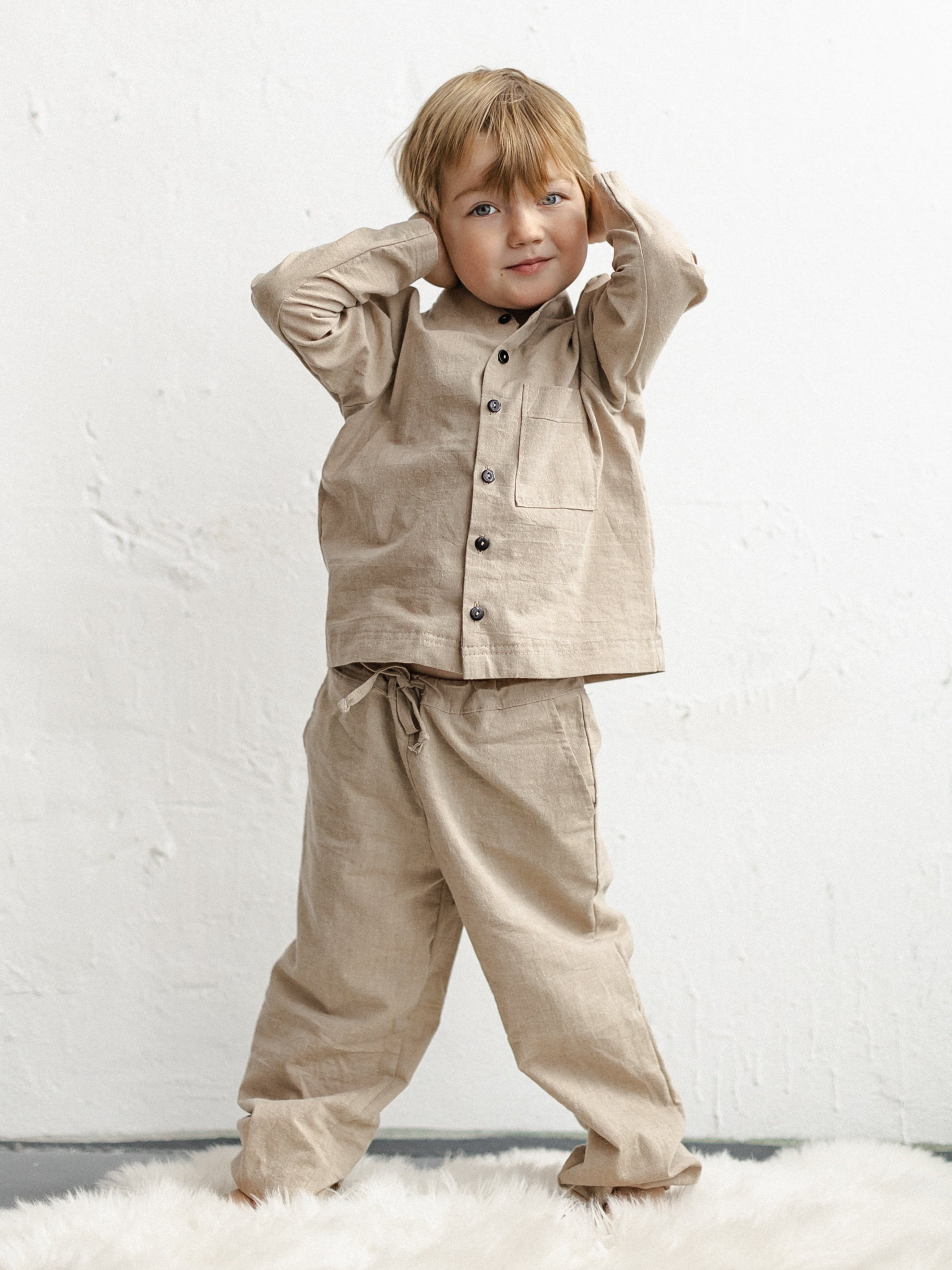 Дитяча піжама Leglo Almond