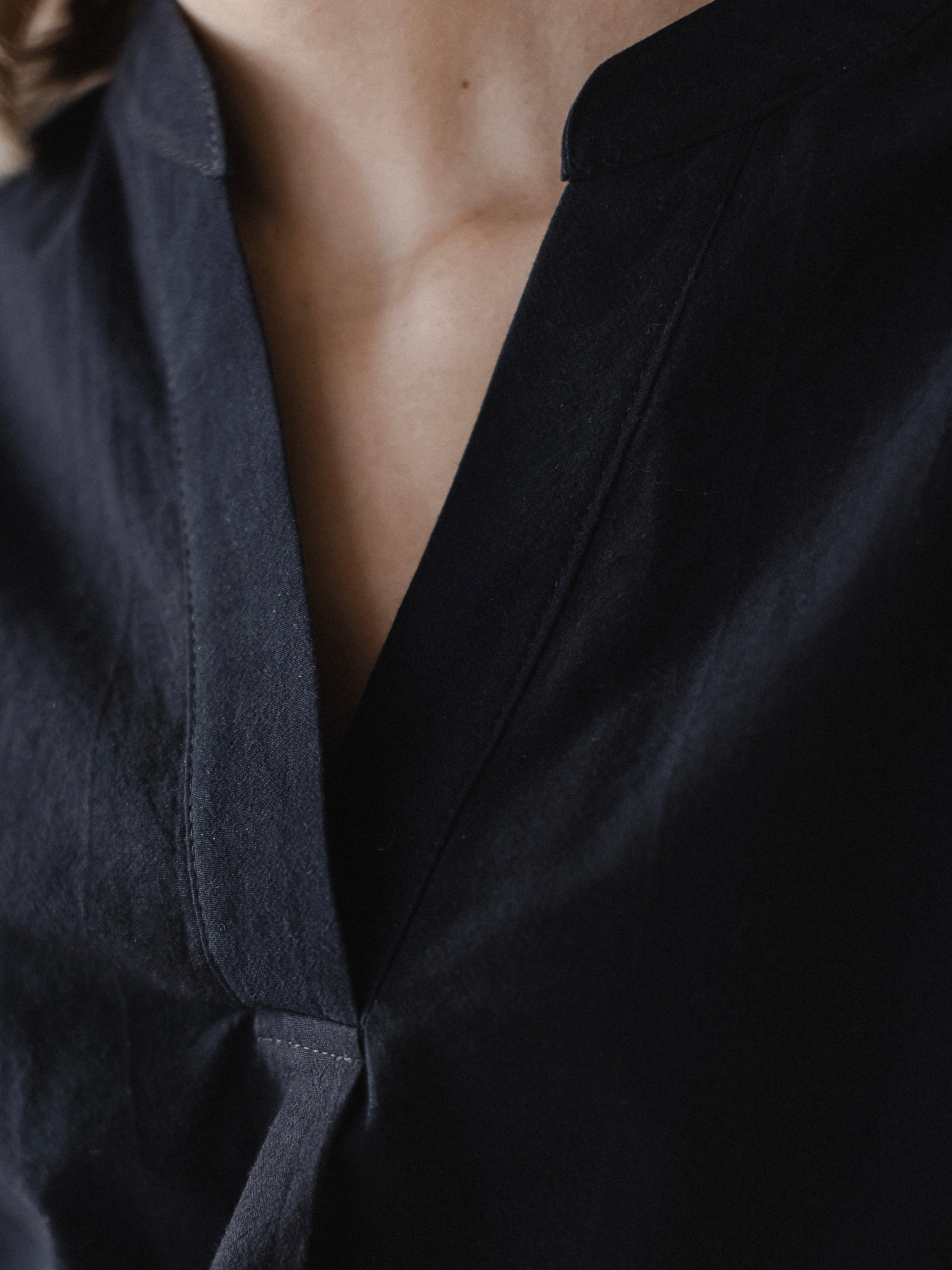 Сорочка жіноча з вареної бавовни Leglo Black